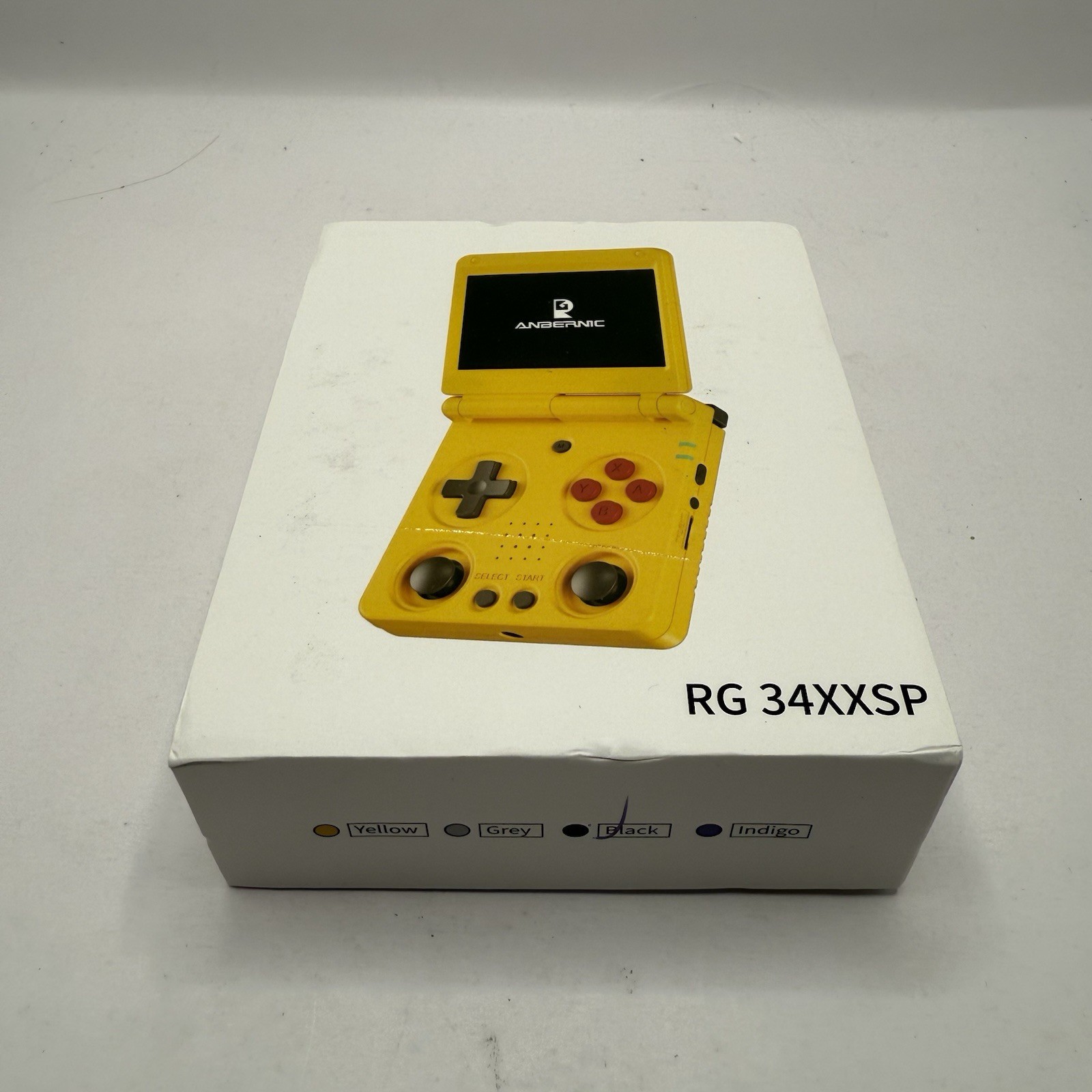 ANBERNIC RG 34XXSP Handheld Game Console H700 3300mAH 64GB – Black