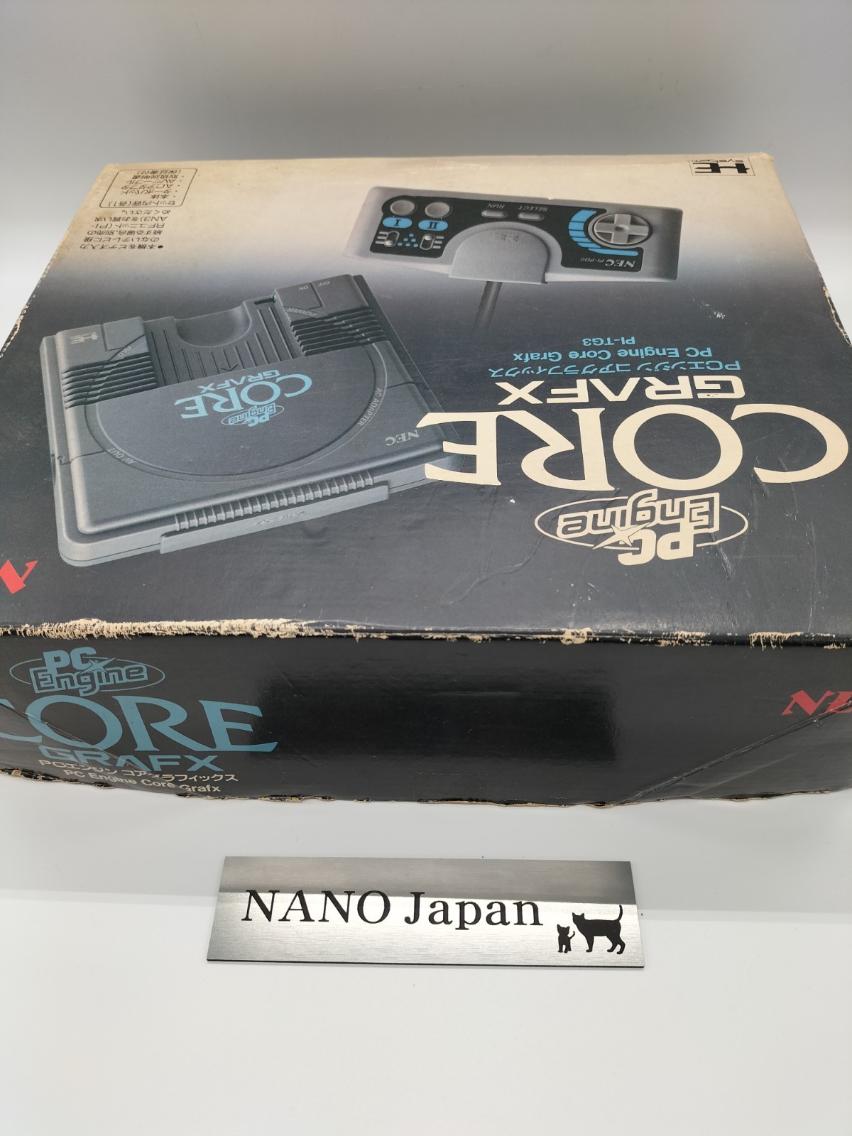 NEC PC Engine Core Grafx PI-TG3 Console – Tested Working -Selectable accessories