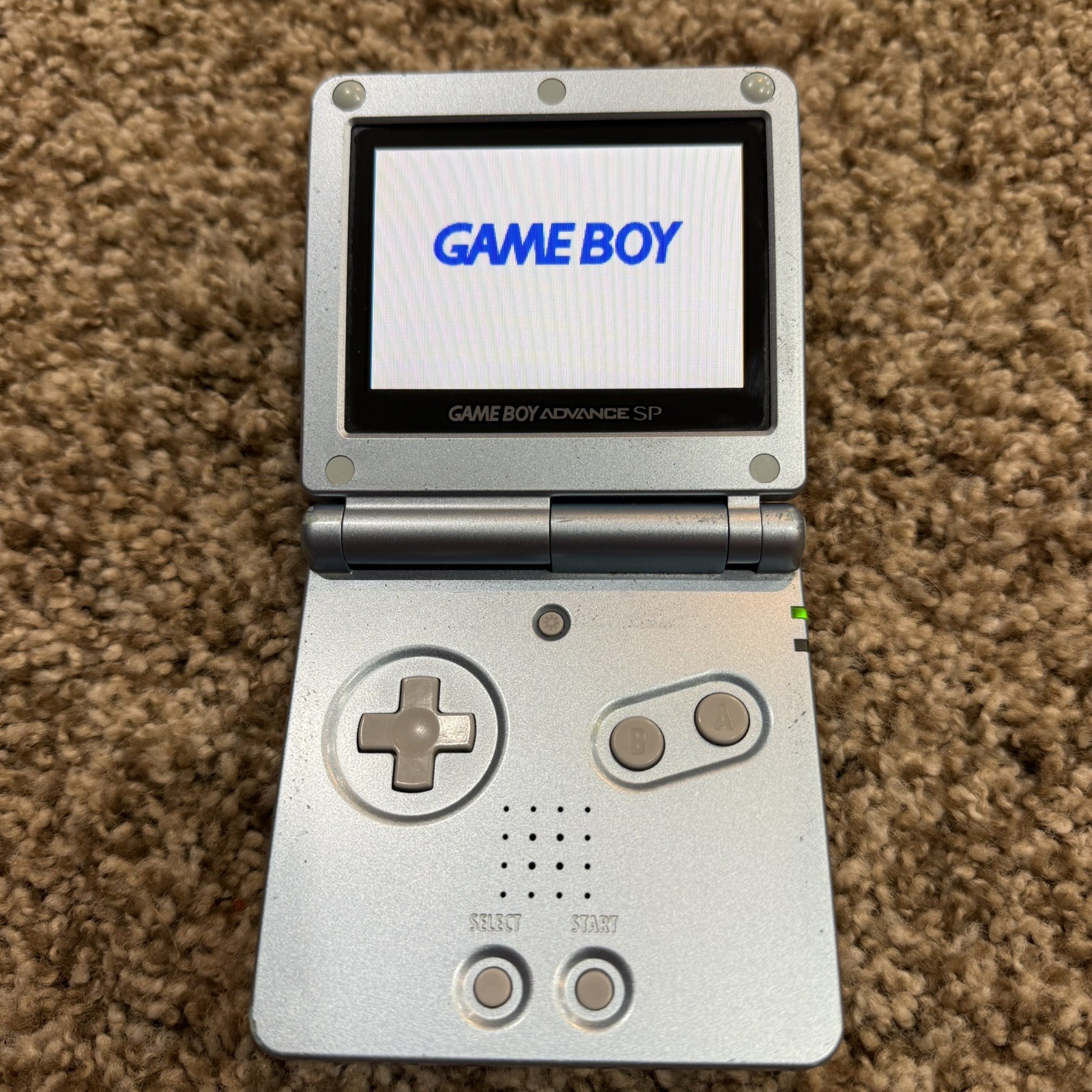 Nintendo Gameboy Advance SP AGS-101 – Pearl Blue – Tested & Works