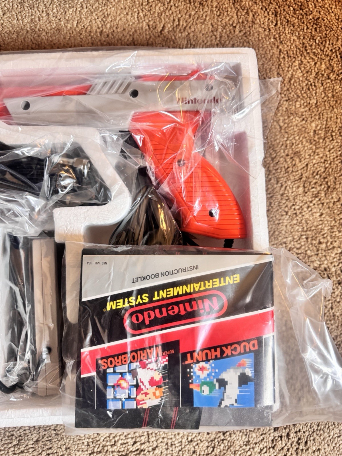 Nintendo NES Action Set Home Console – White/Gray [CIB] Mint Condition!