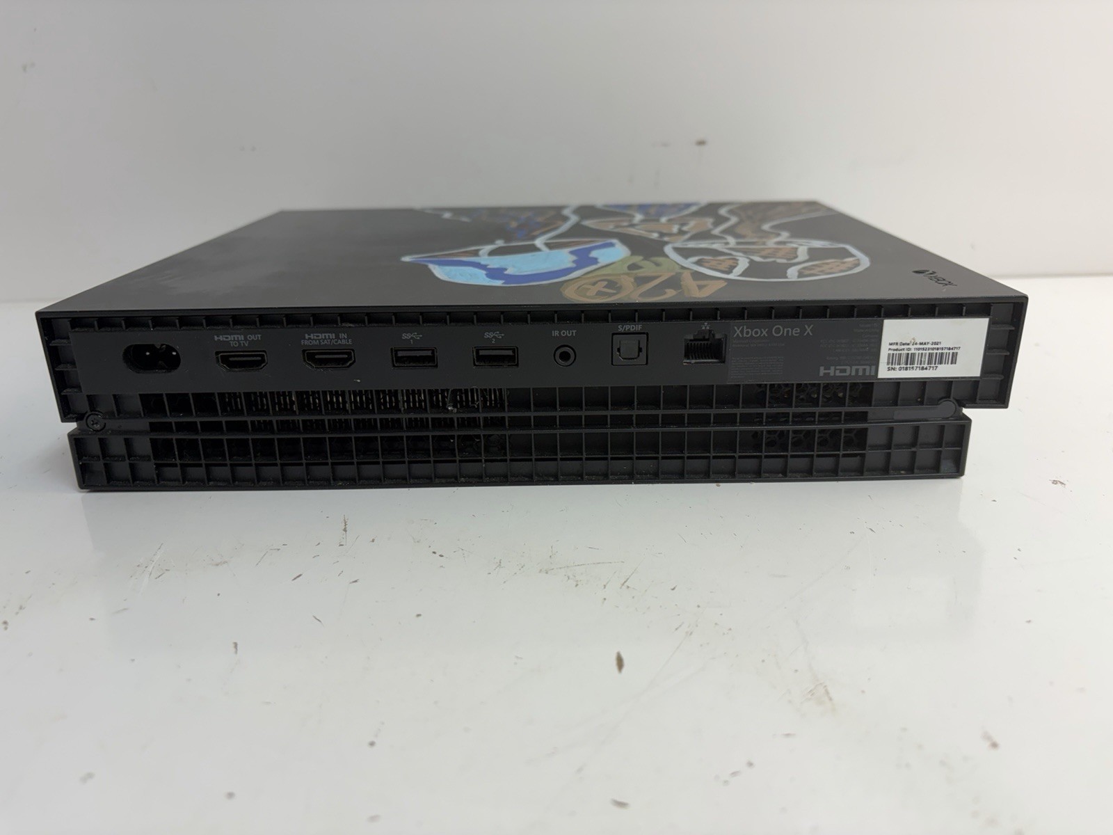 Microsoft Xbox One X (1787) 2017 1TB Black Console Only Tested & Working!