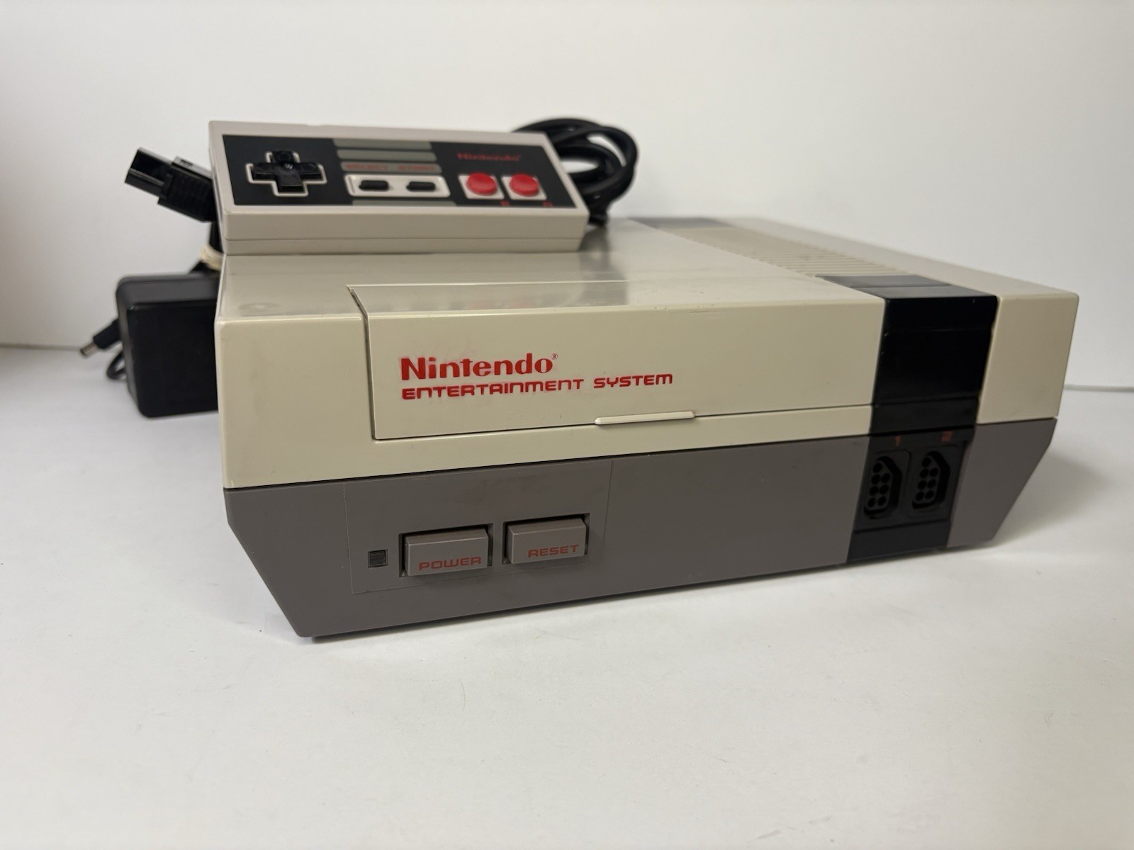 Nintendo Entertainment System Home Console Gray (NES, NES-001) Tested