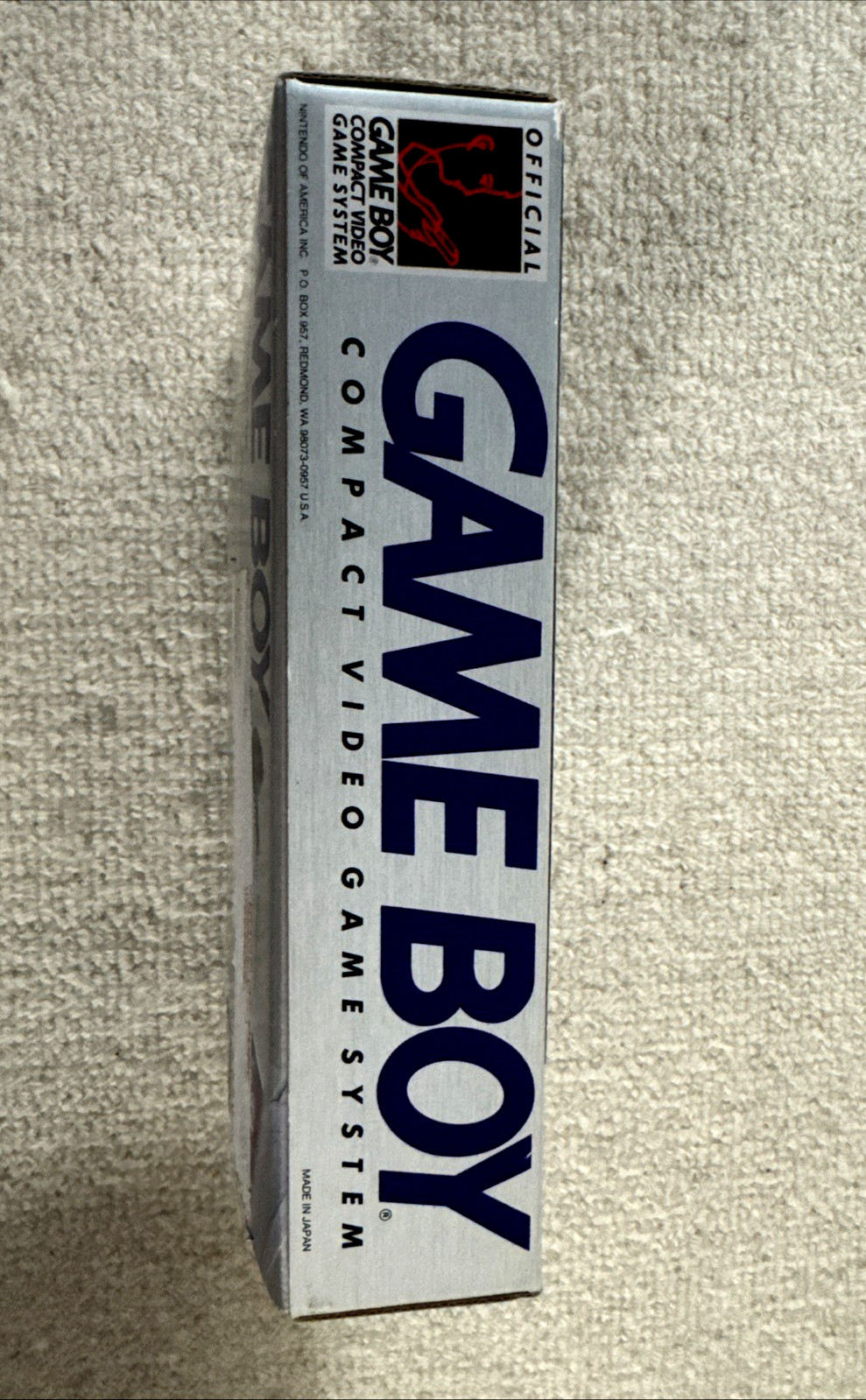 Nintendo Game Boy Launch Edition Handheld System In Box – Gray DMG-01