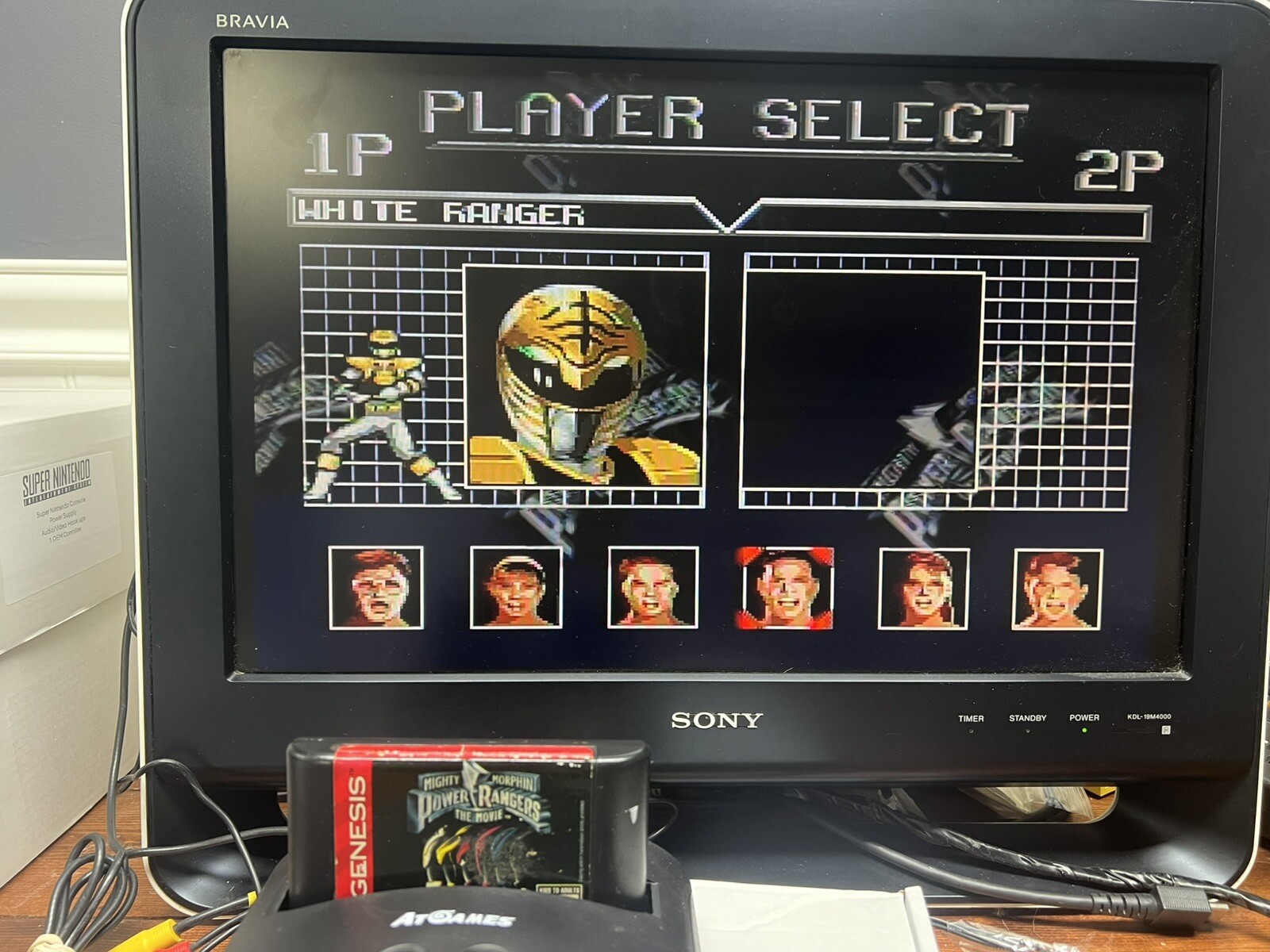 Sega Genesis Mini At Games Console w/ 80 Built-In Games + 7 Games, – TESTED