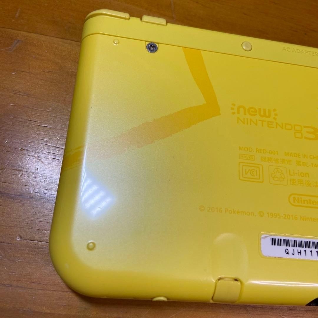 New Nintendo 3DS LL Console, Pikachu Yellow, 6095 From Japan
