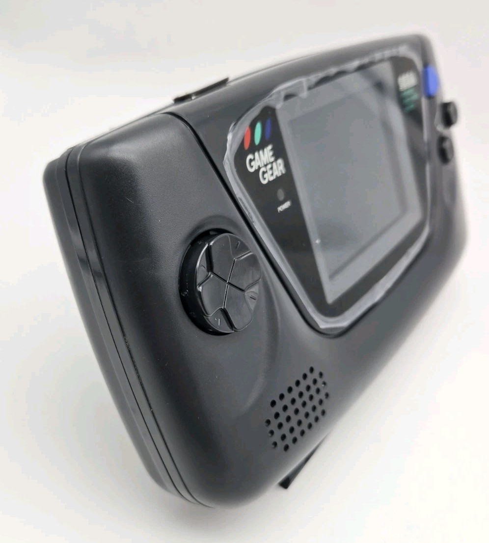 SEGA Game Gear Restored – Recapped, New Glass Lens, AC Adapter, Tested