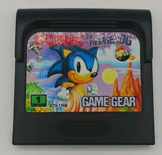 🔥 SEGA Game Gear lot BennVenn IPS screen V2 Recapped Sonic & Battery pk Tested!