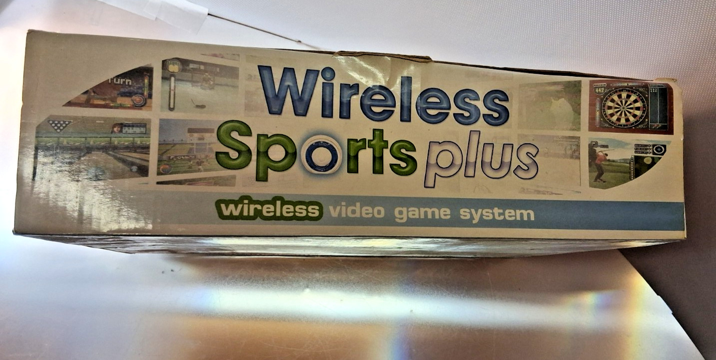 Senario TV VIDEO GAME WIRELESS SPORTS PLUS SYSTEM New 20 Games Installed Ages 8+