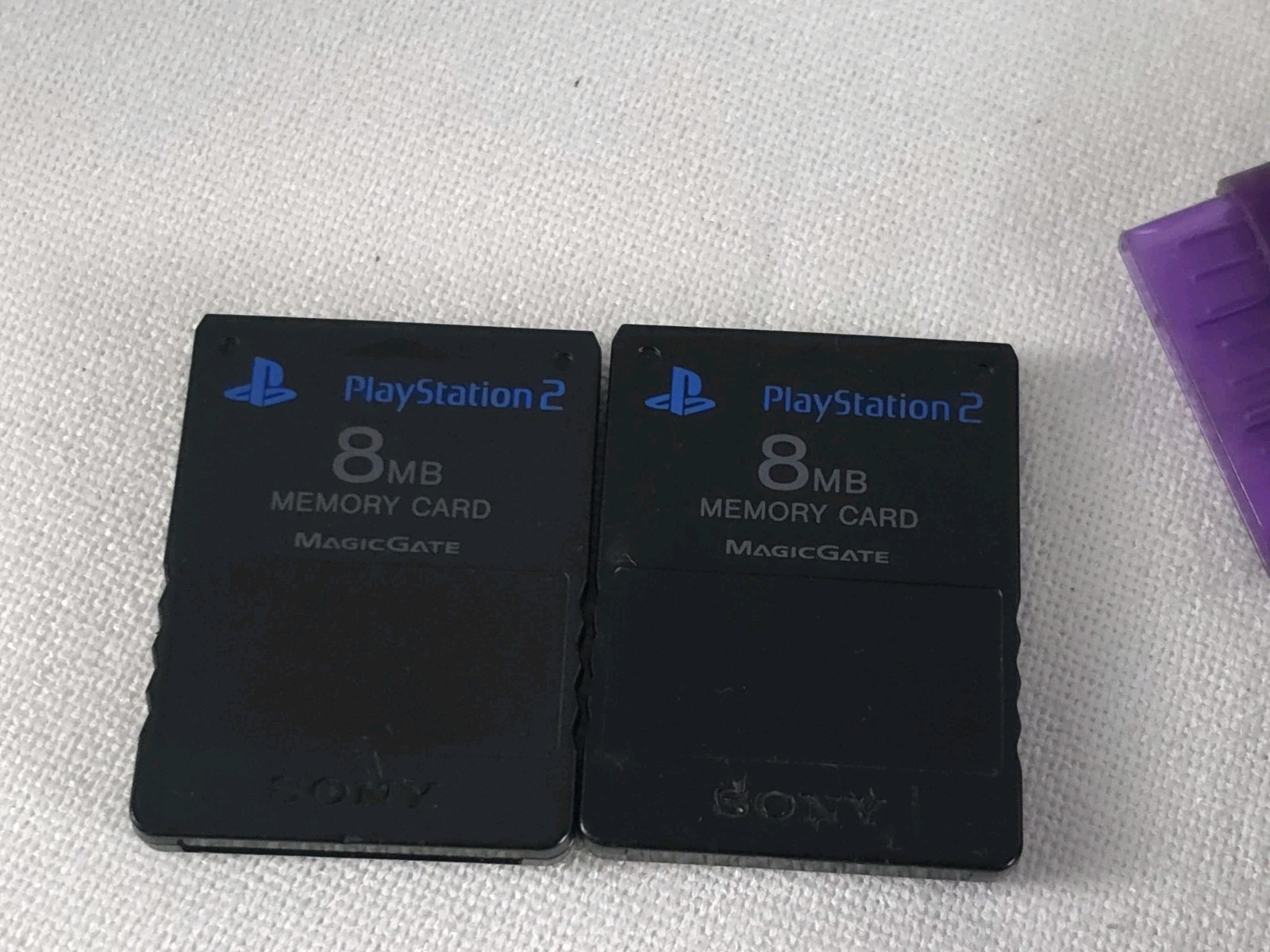 Sony PlayStation 2 PS2 Console Bundle OEM Controller 15 Games 2 Memory Cards