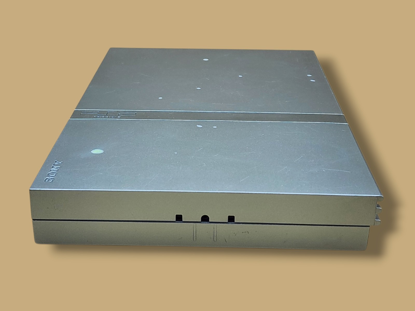 2006 PlayStation PS2 Silver Slim SCPH-77001 Video Game Console – Parts Only