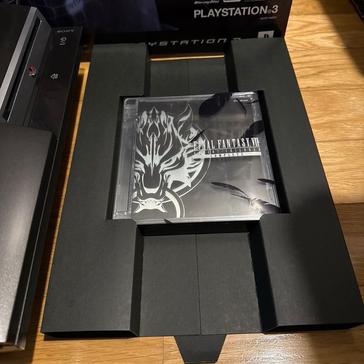 Final Fantasy VII Advent Children Complete PS3 160GB Cloud Black Limited Rare