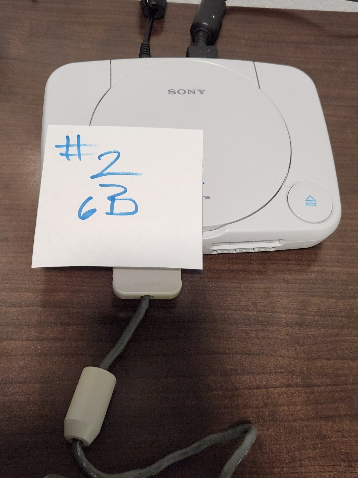 Sony PS One Slim Console,1 Controller, Cords, No Games Tested