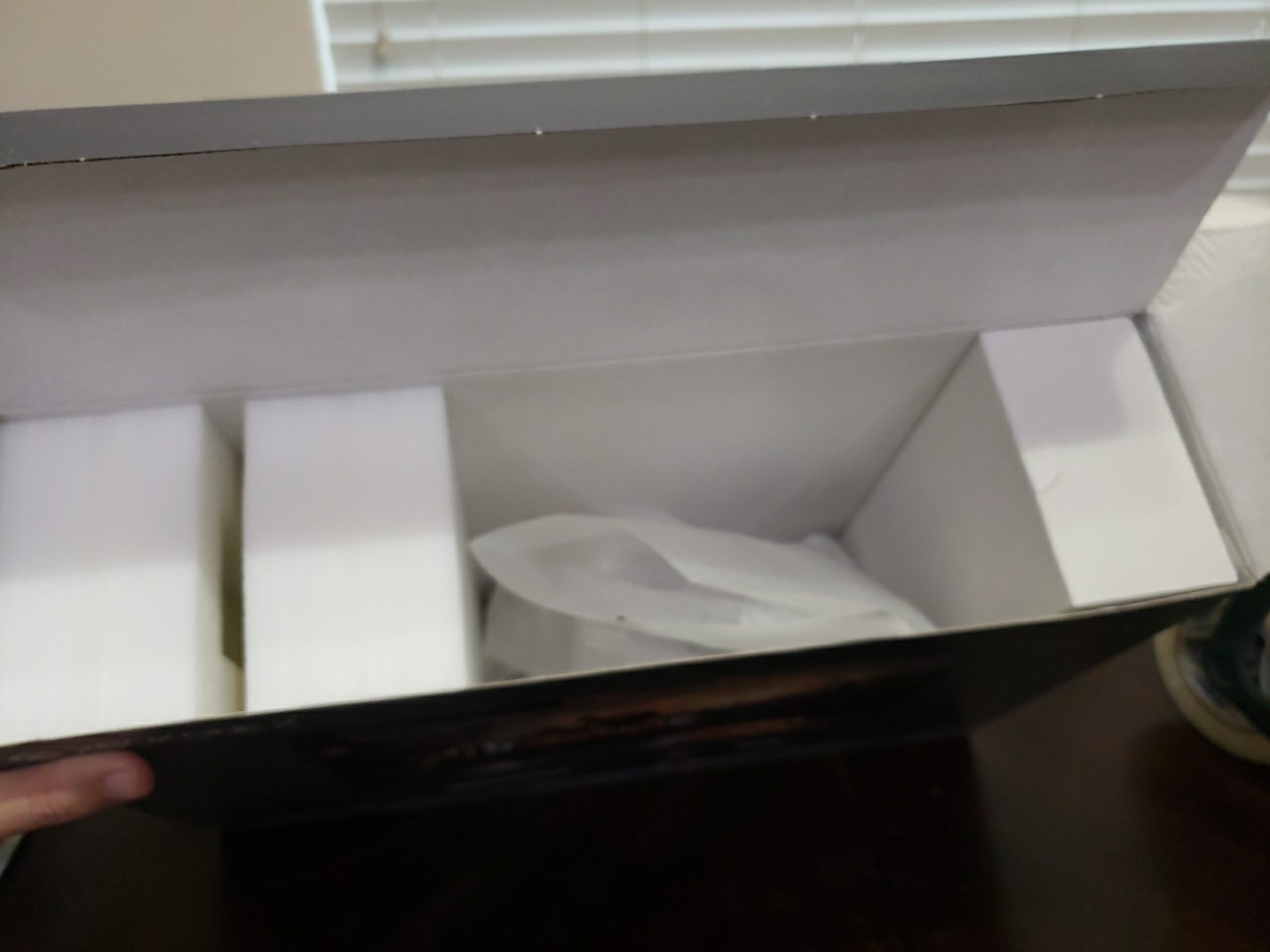 Microsoft Xbox One X Black BOX ONLY Dented Corner Original Receipts Best Buy