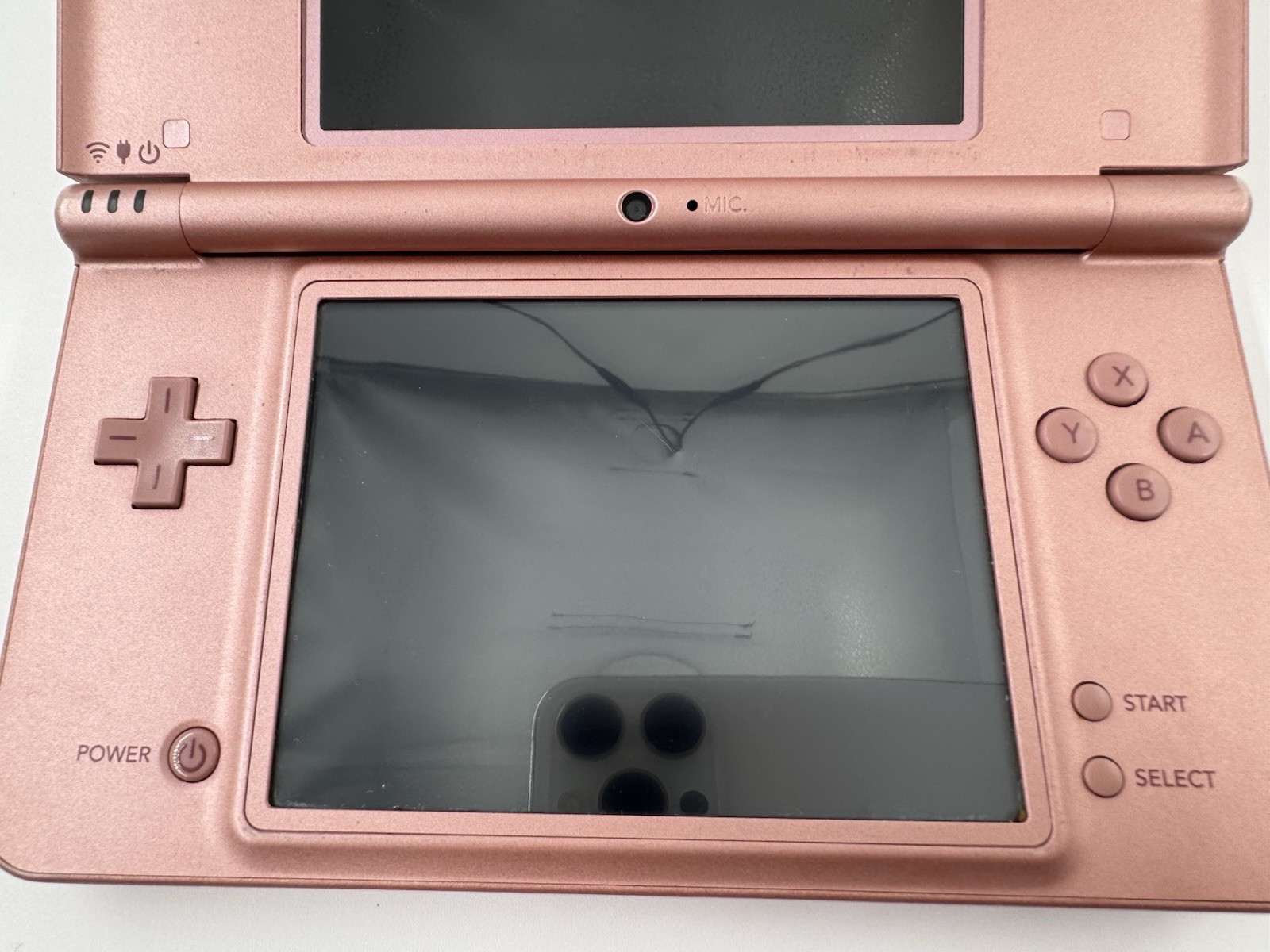 Nintendo DSi XL Metallic Rose Pink Handheld Console Tested
