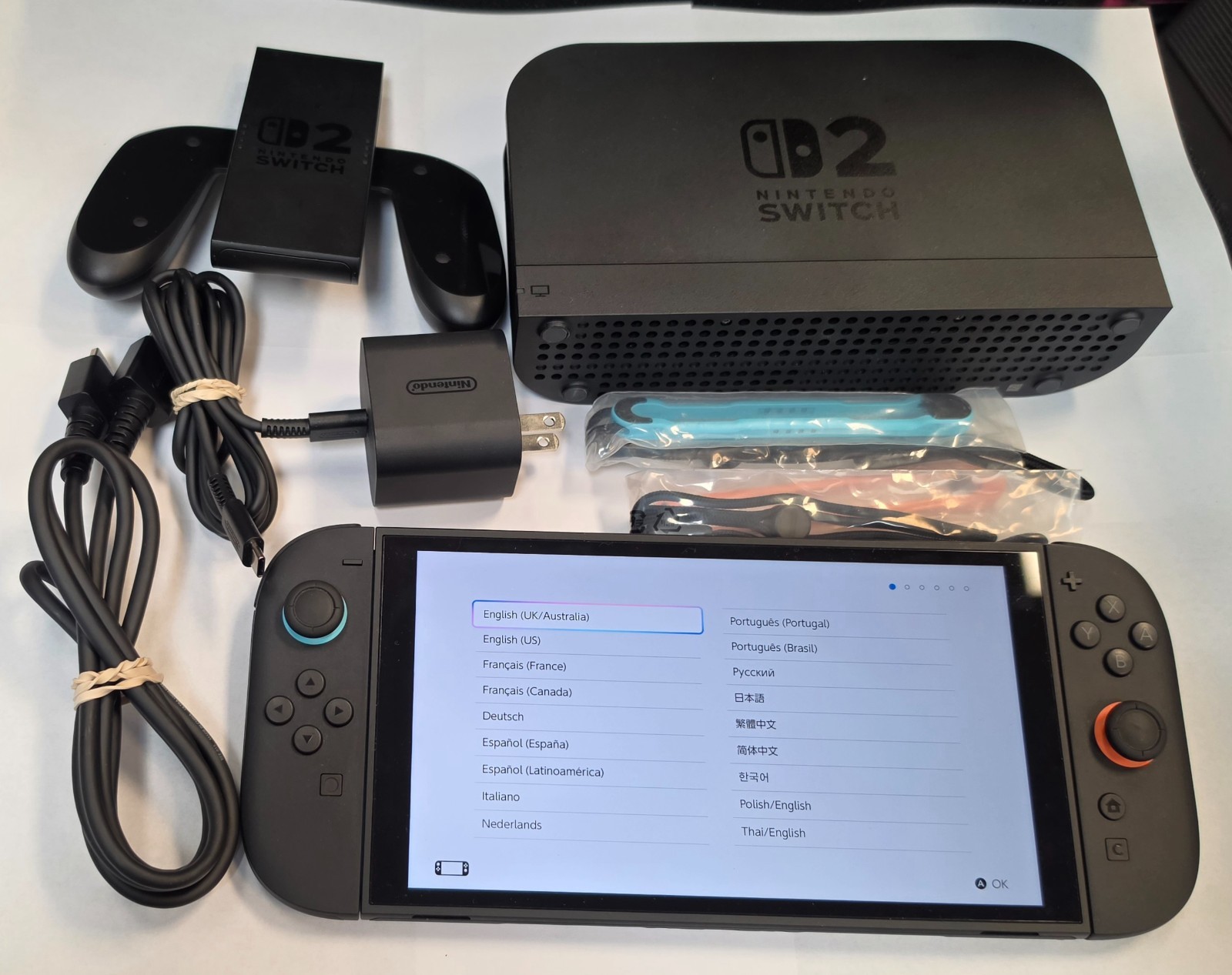 Nintendo Switch 2 with Pokemon Legends Z-A and Donkey Kong Bananza