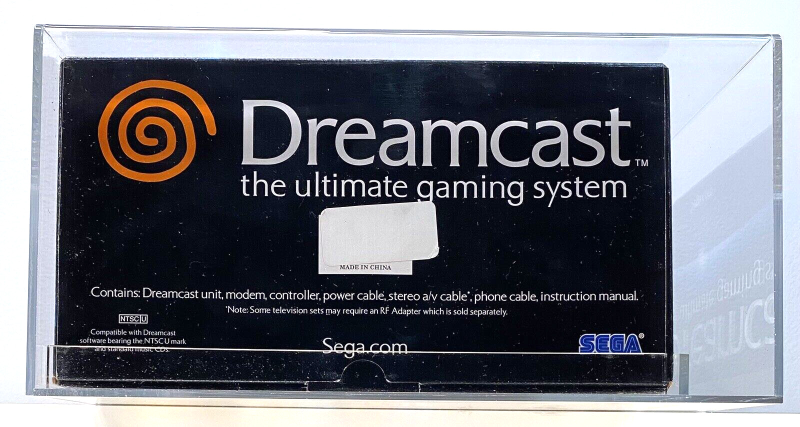 Sega Dreamcast Grey Console System New Qualified WATA VGA Grade 85+ Q MINT NIB
