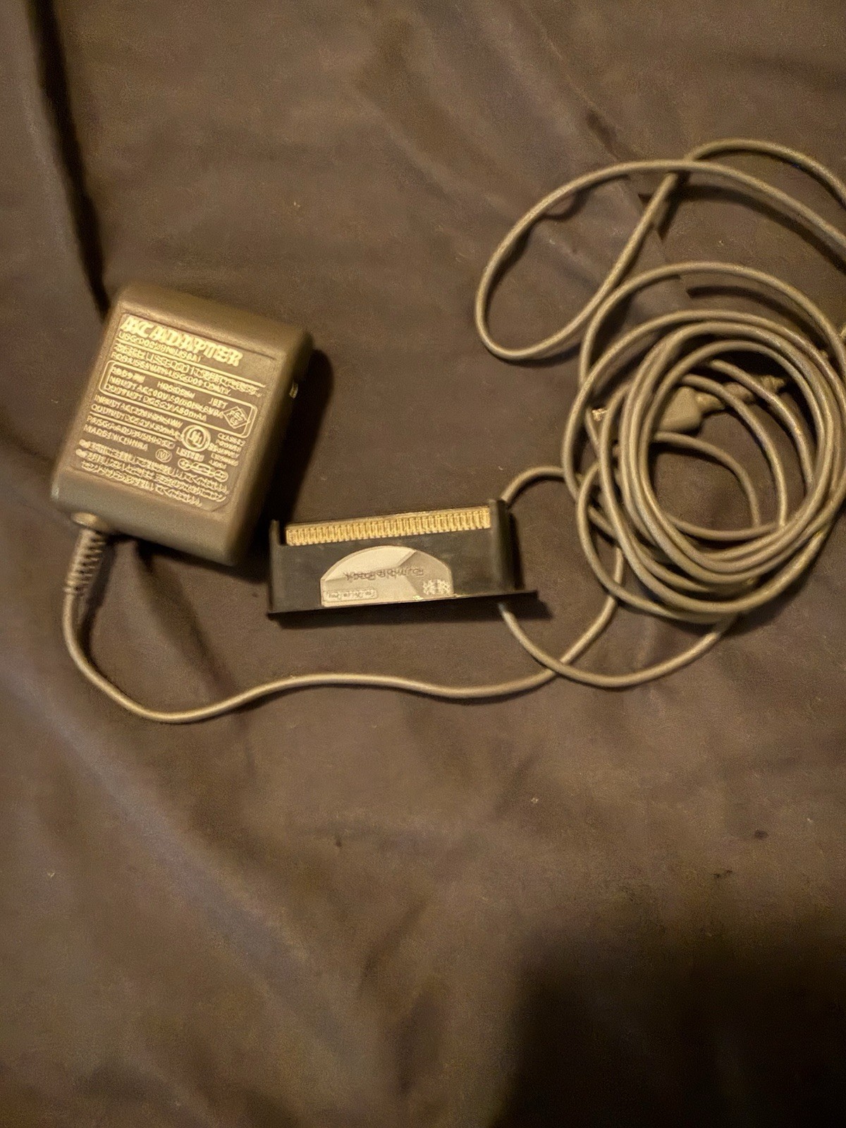 Nintendo DS Lite Handheld System Silver W/ Charger USED WITH ISSUES Please Read