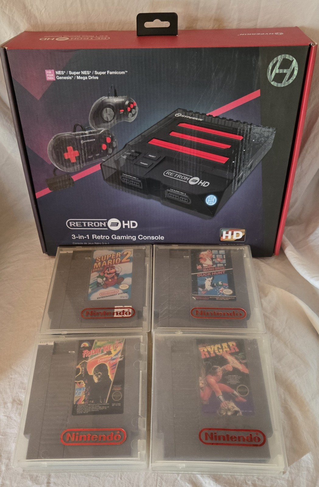 NEW/UNOPENED: Hyperkin RetroN 3 HD 3-in-1 Retro Gaming Console