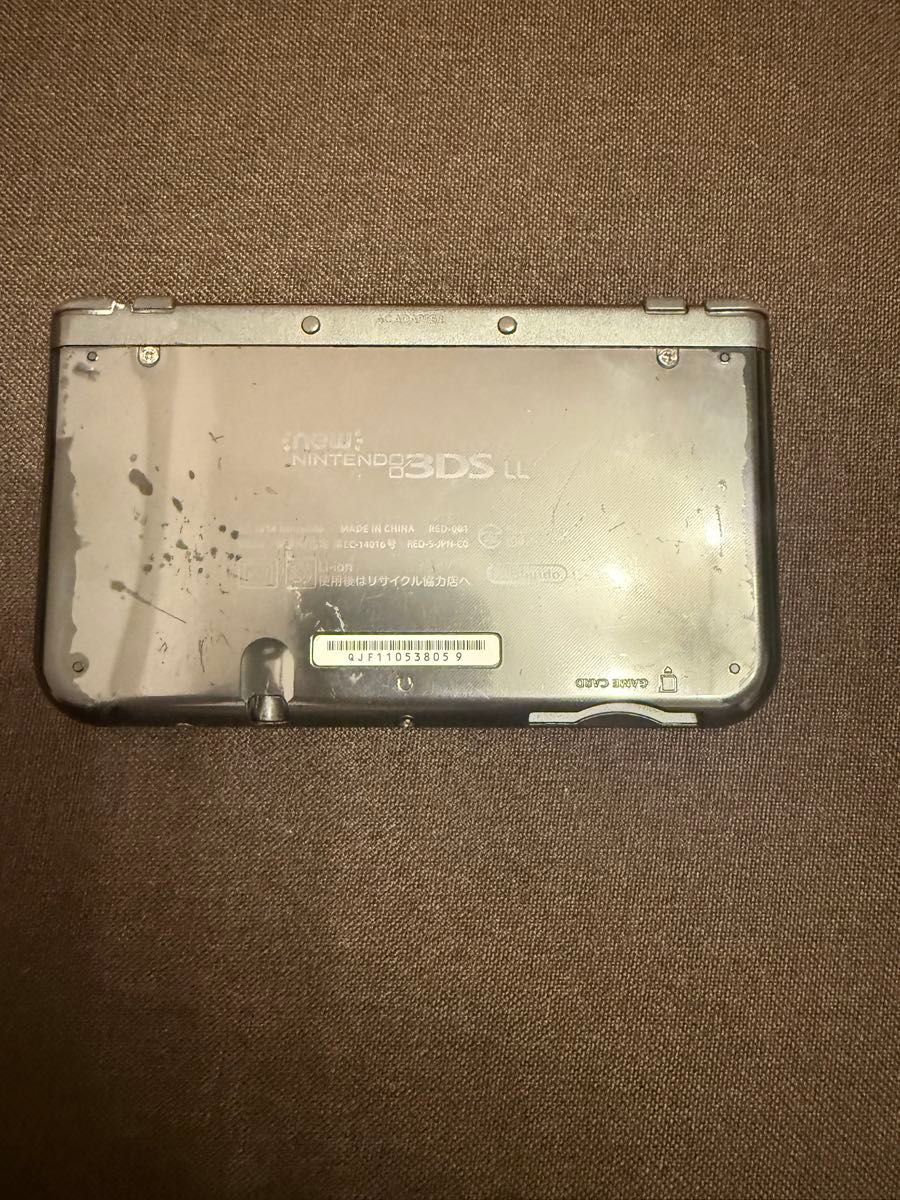 Nintendo New 3DS LL XL Metallic Black IPS Upper Screen Japan NTSC-J Only 0189