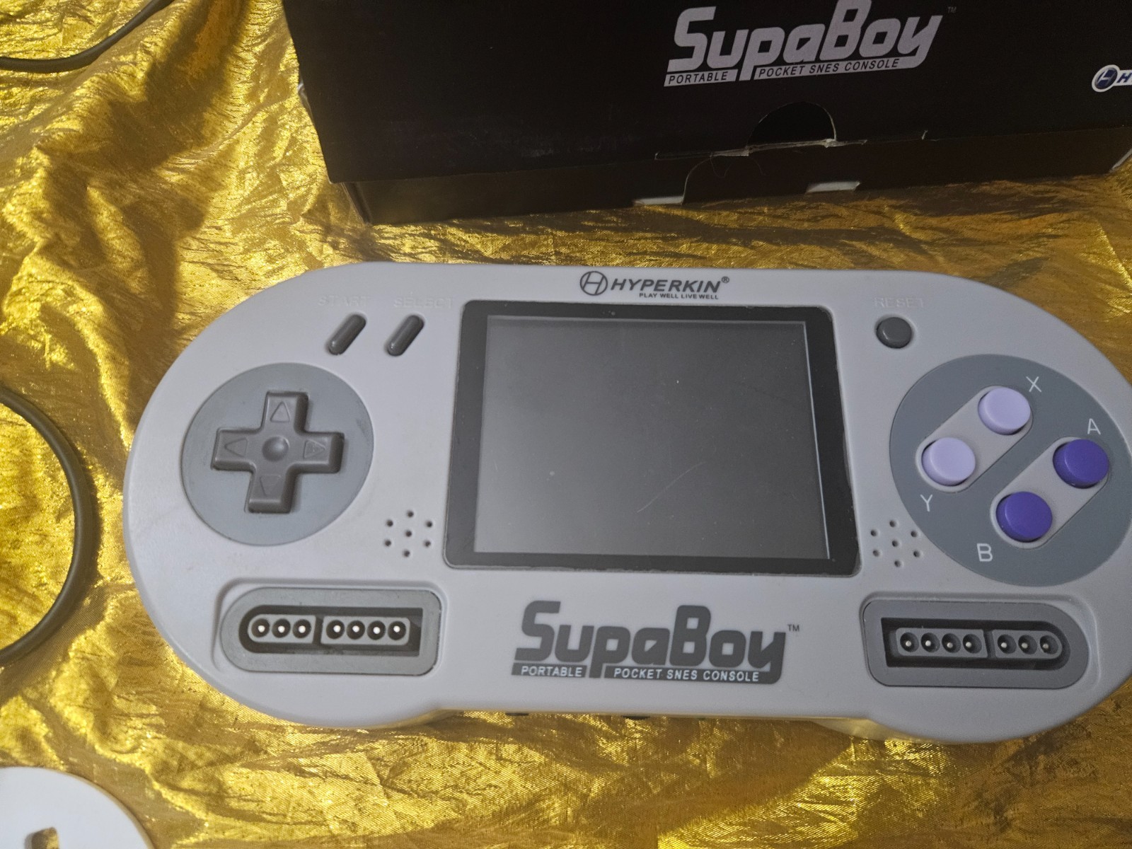 FOR REPAIR – SUPABOY Portable Pocket SNES Console Super Nintendo by HYPERKIN !!!