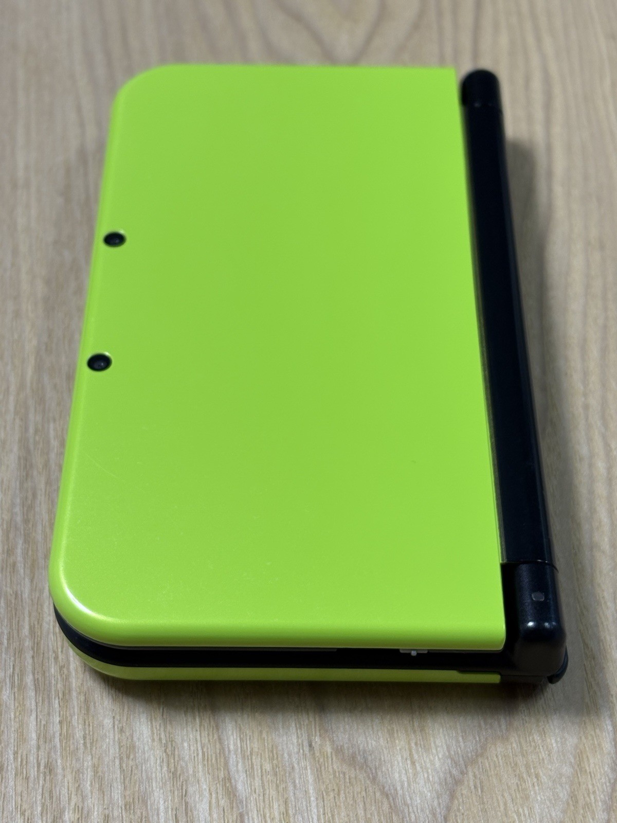 Dual IPS New Nintendo 3DS LL Lime Green Black Console Tested Working