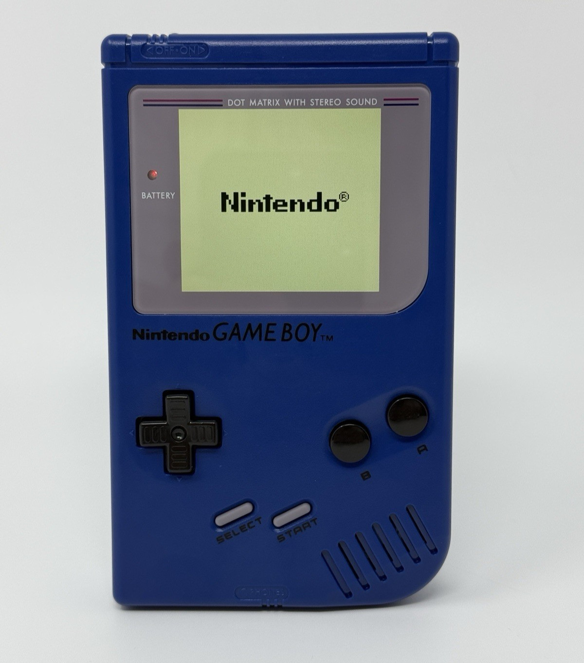 Nintendo Game Boy DMG-01 (Blue) *FunnyPlaying RetroPixel IPS LCD + USB-C Batt.*