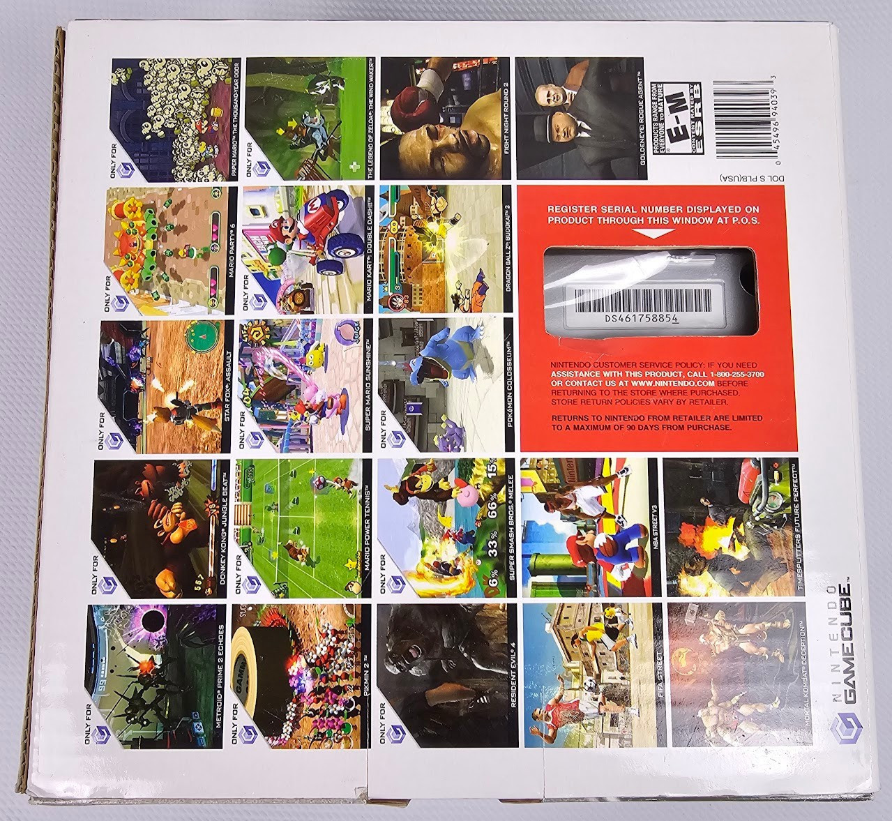 Nintendo GameCube Platinum Edition (Model DOL-101) – Pristine Open Box / Unused