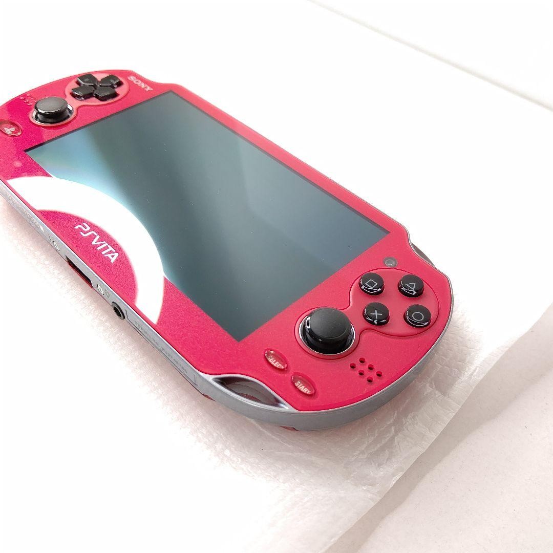PSVITA Kiwami Sony Psvita Pch1000 Cosmic Red Set Game Console Japan
