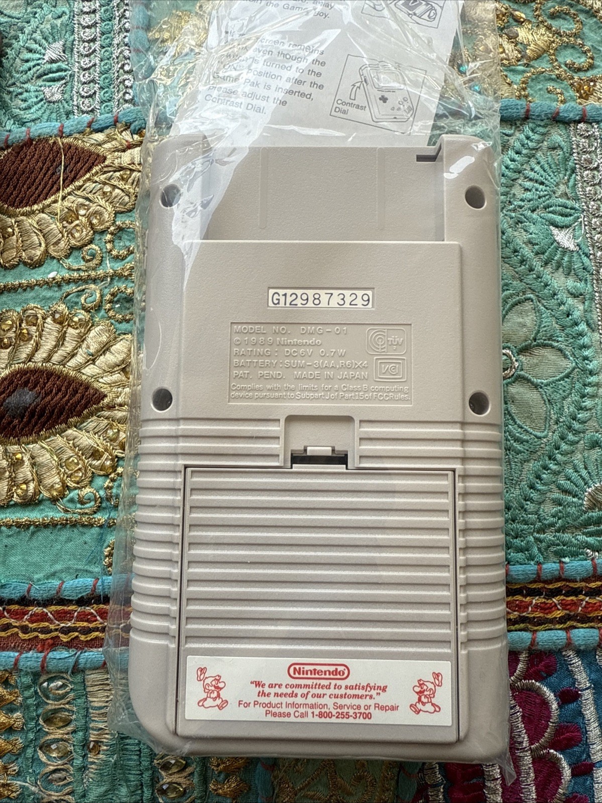 Nintendo Game Boy Launch Edition Handheld System – Opened- Mint Condition