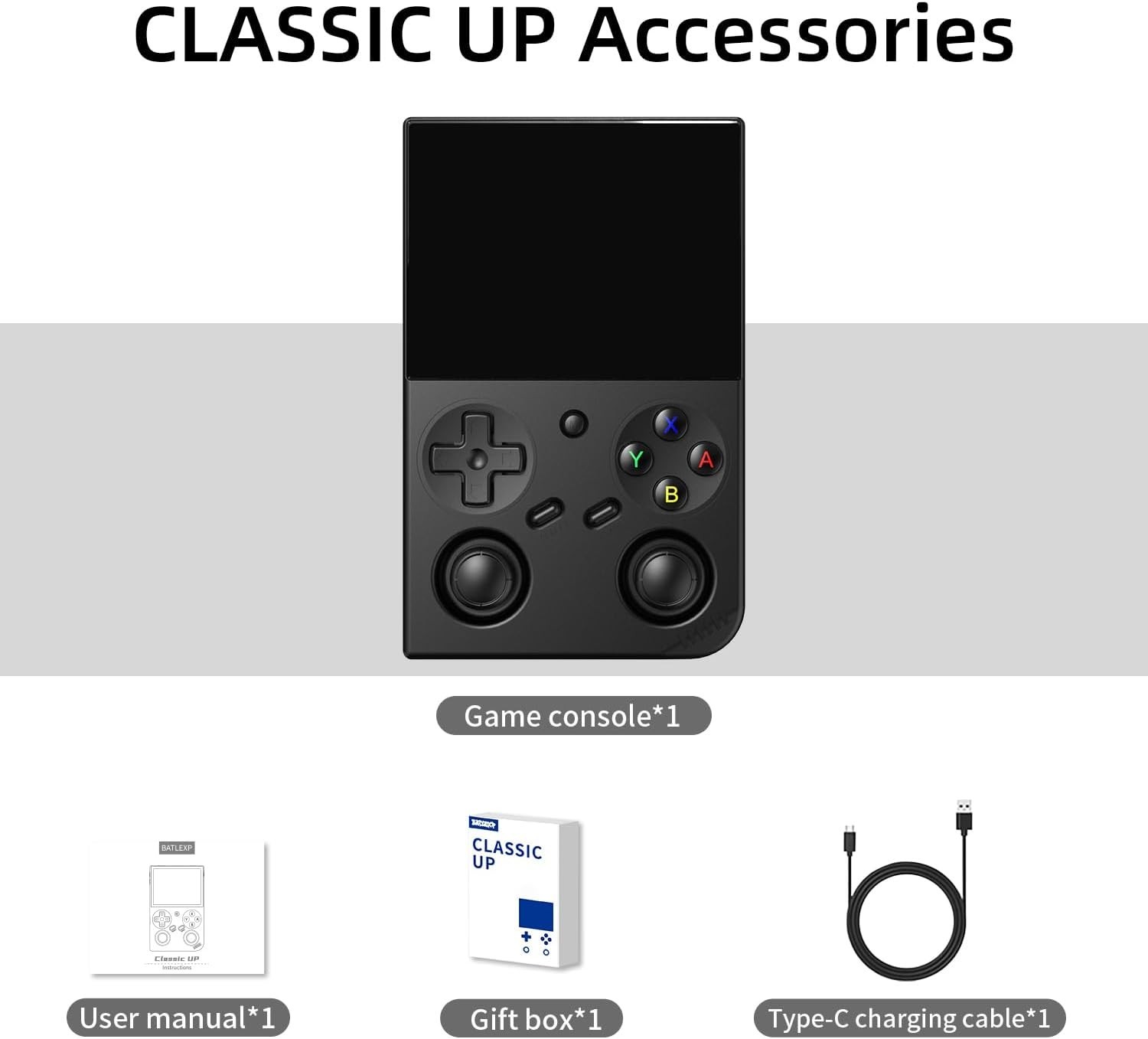 Handheld Gaming Delight: Retro Console with 3.5» IPS & 5G WiFi Connectivity