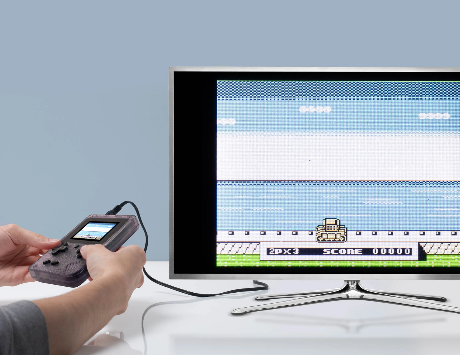 Merkury Innovations Portable Handheld Video Game Console with 200 Classic Games