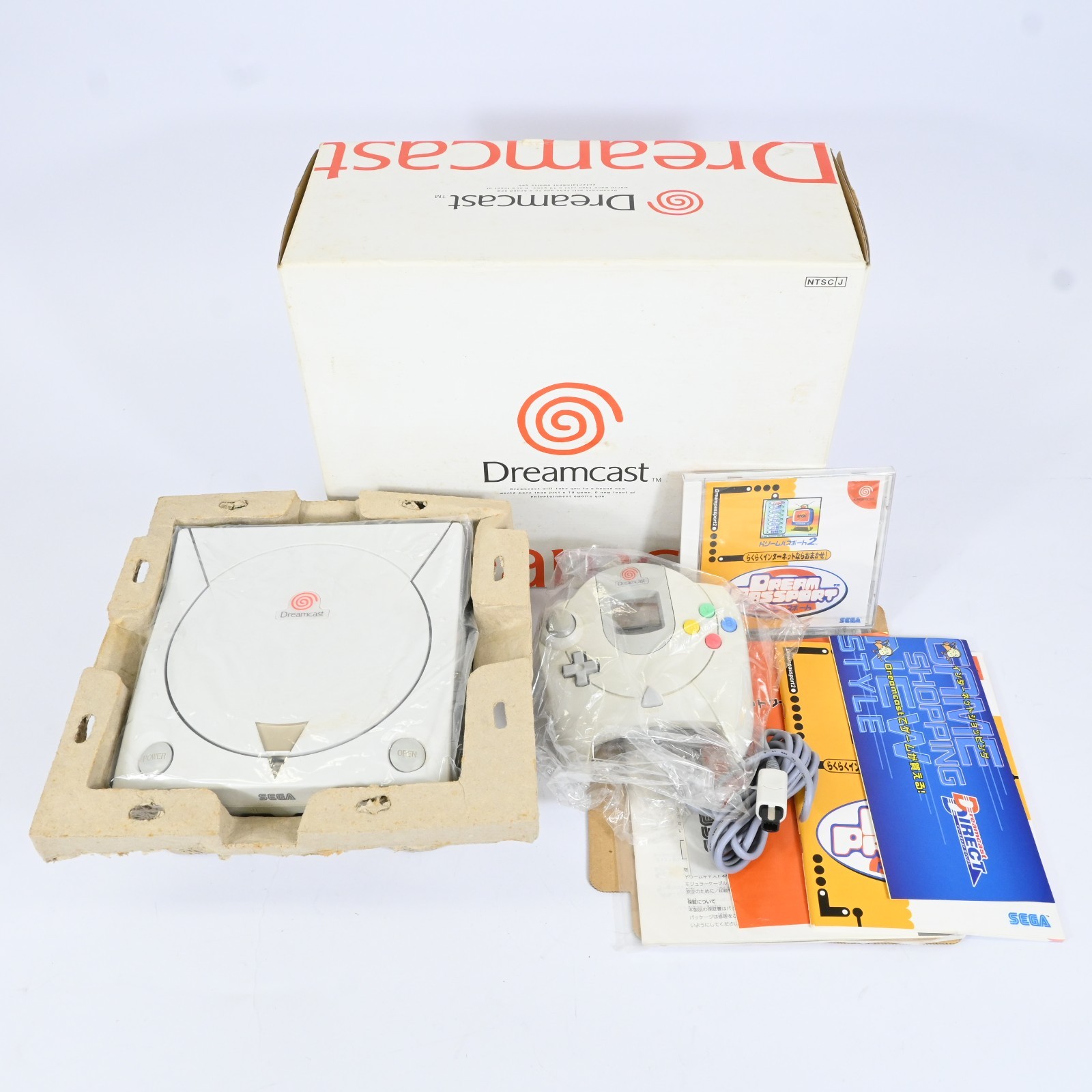 Sega Dreamcast Console HKT-3000 NTSC-J Tested Working