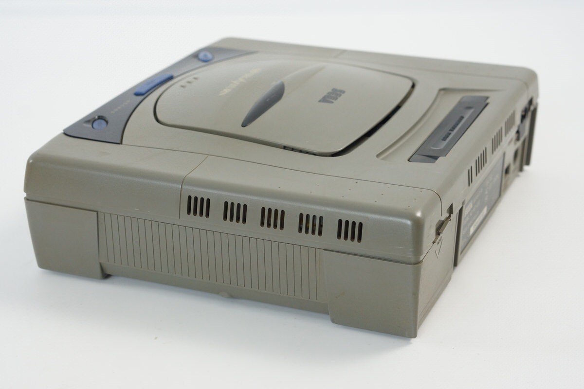 Sega Saturn GREY Console Tested System FREE SHIPPING HST-3200 NTSC-J B50131047