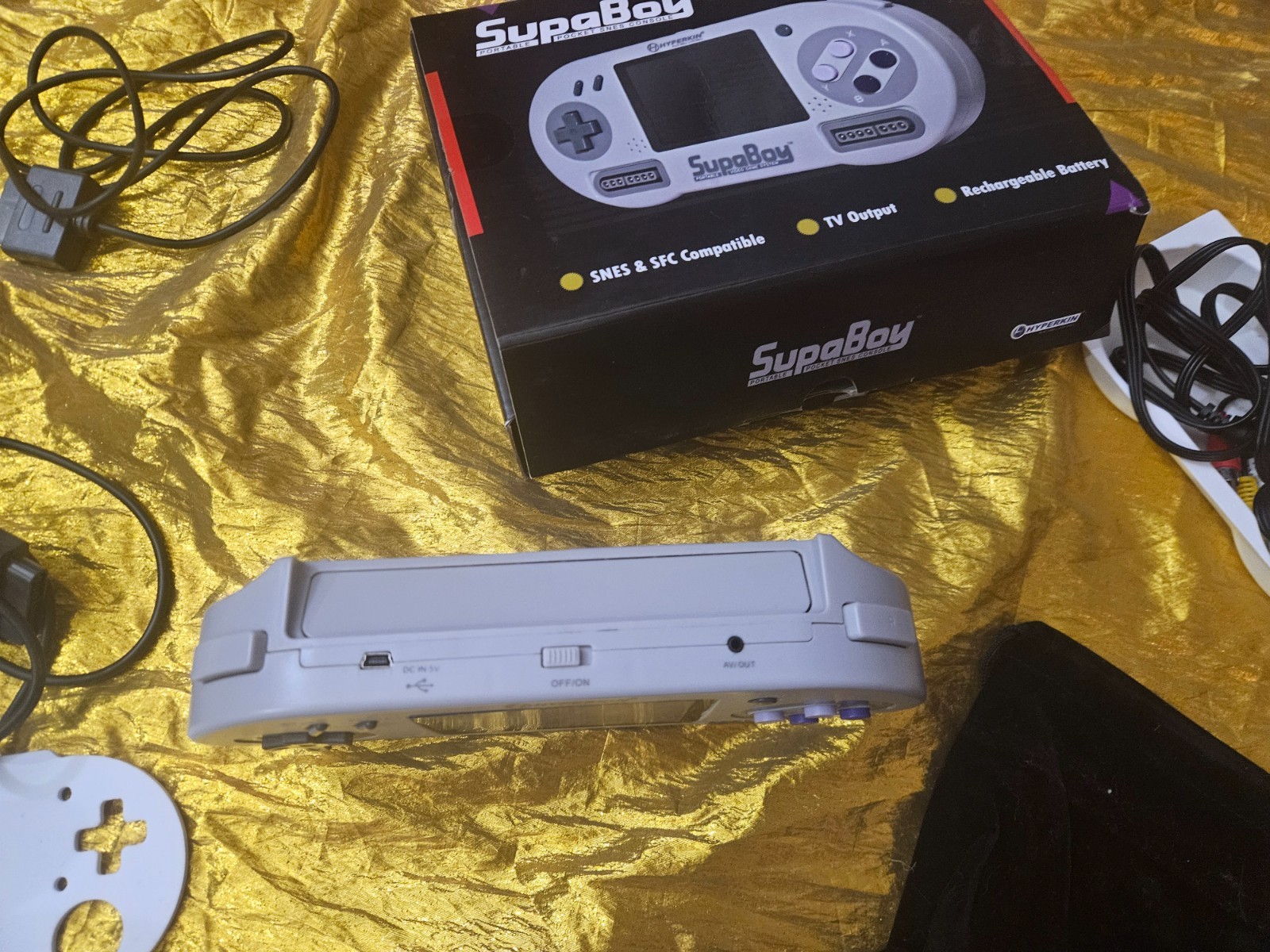 FOR REPAIR – SUPABOY Portable Pocket SNES Console Super Nintendo by HYPERKIN !!!