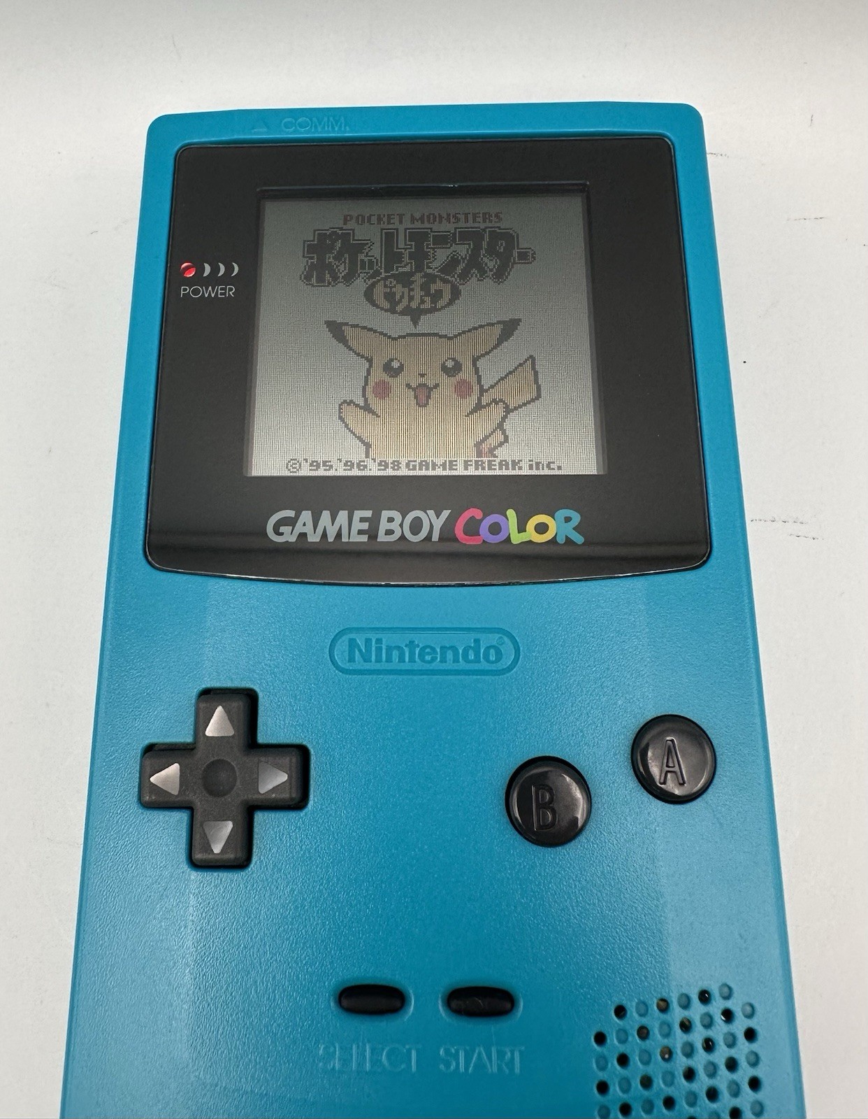 Teal Nintendo Game Boy Color Handheld Game Console – With Minty Box