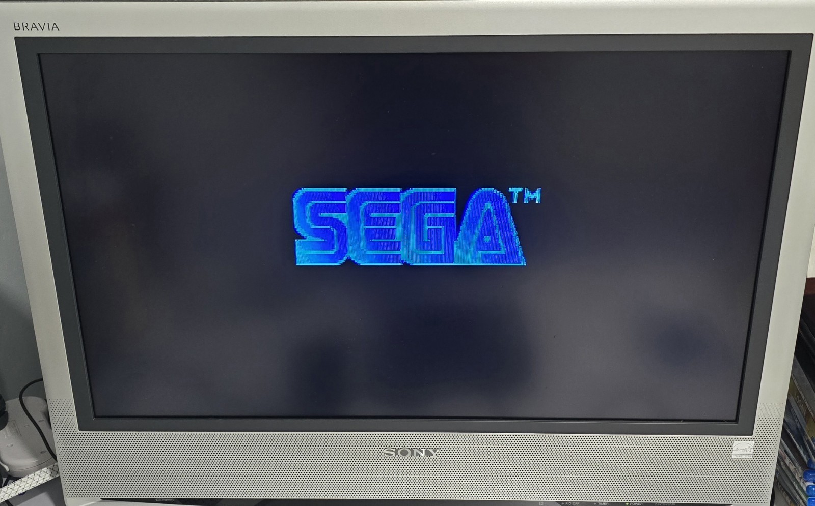 Sega Genesis II Console Model 1631 + 1 Controller & Joe Montana Football TESTED