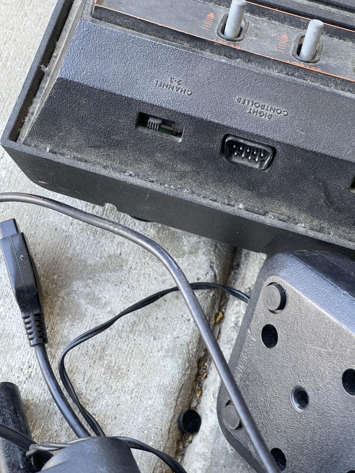 Atari 2600 Console With Games And Controllers