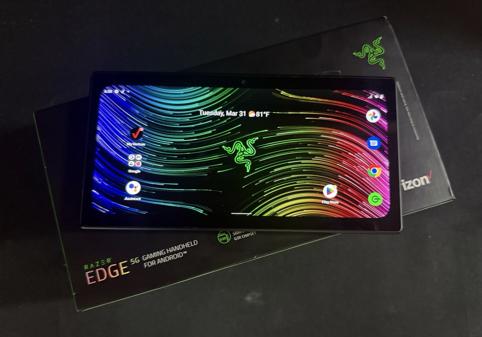 Razer Edge 5G 128GB RZ45-0460VWQ Handheld Gaming Console