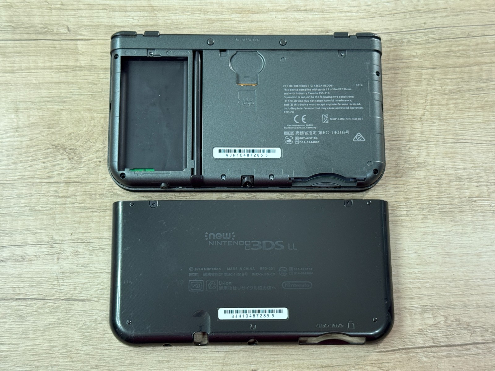 Nintendo New 3DS XL Metallic Black Console Sold as is Japan R9423