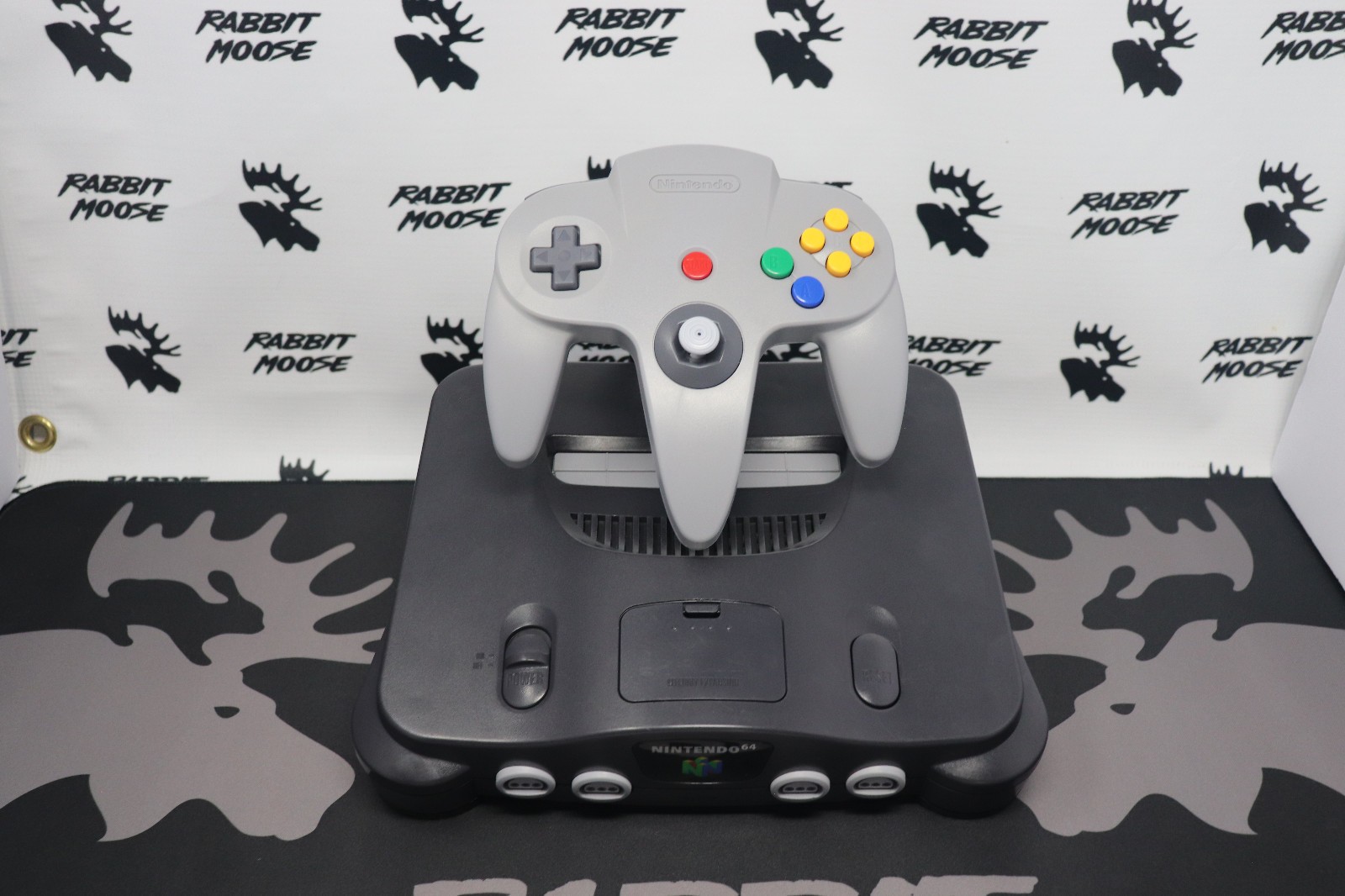 Nintendo 64 Refurbished Console N64 + OEM Controller Tight Stick + Cords