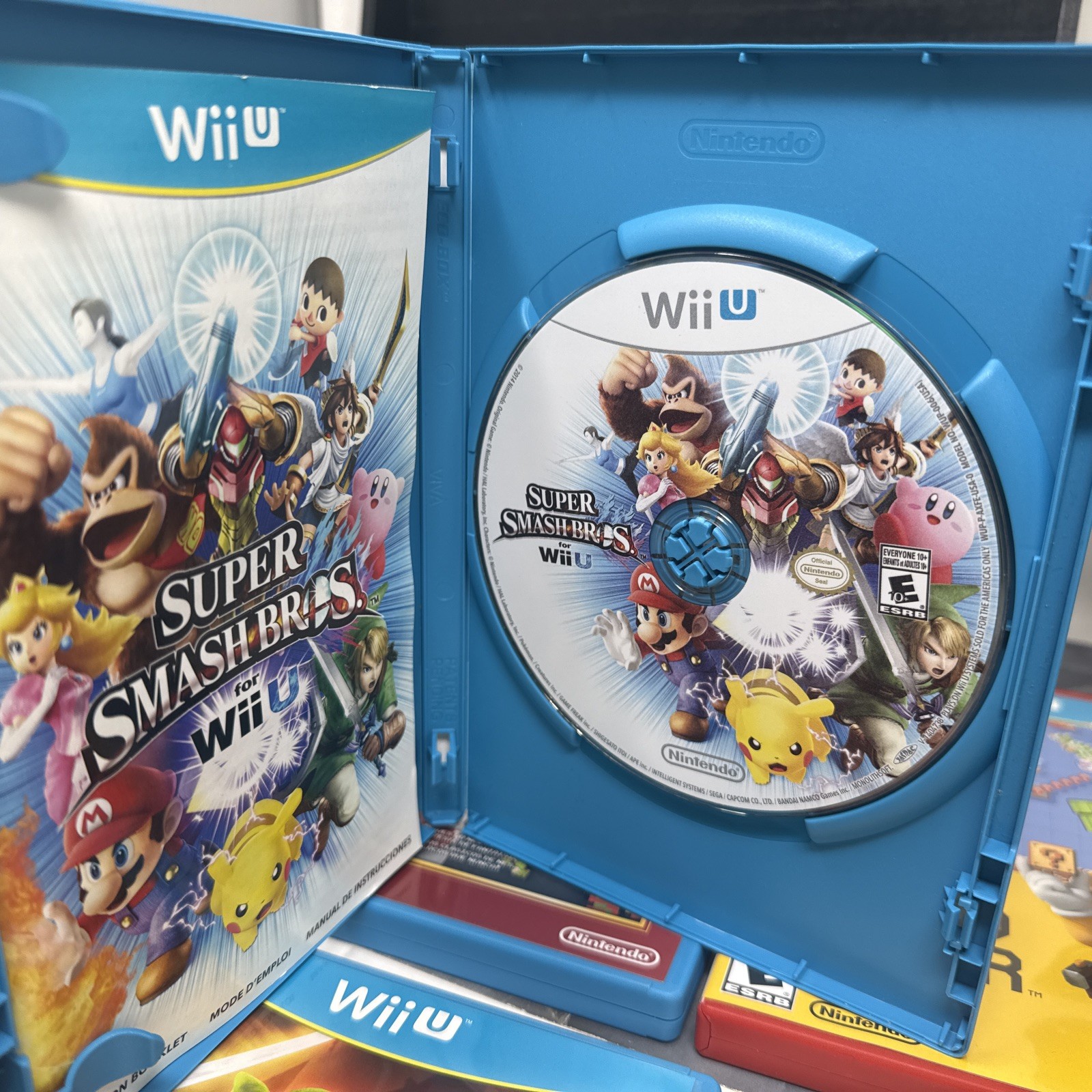 Nintendo Wii U Bundle With 11 Games Tested And Working