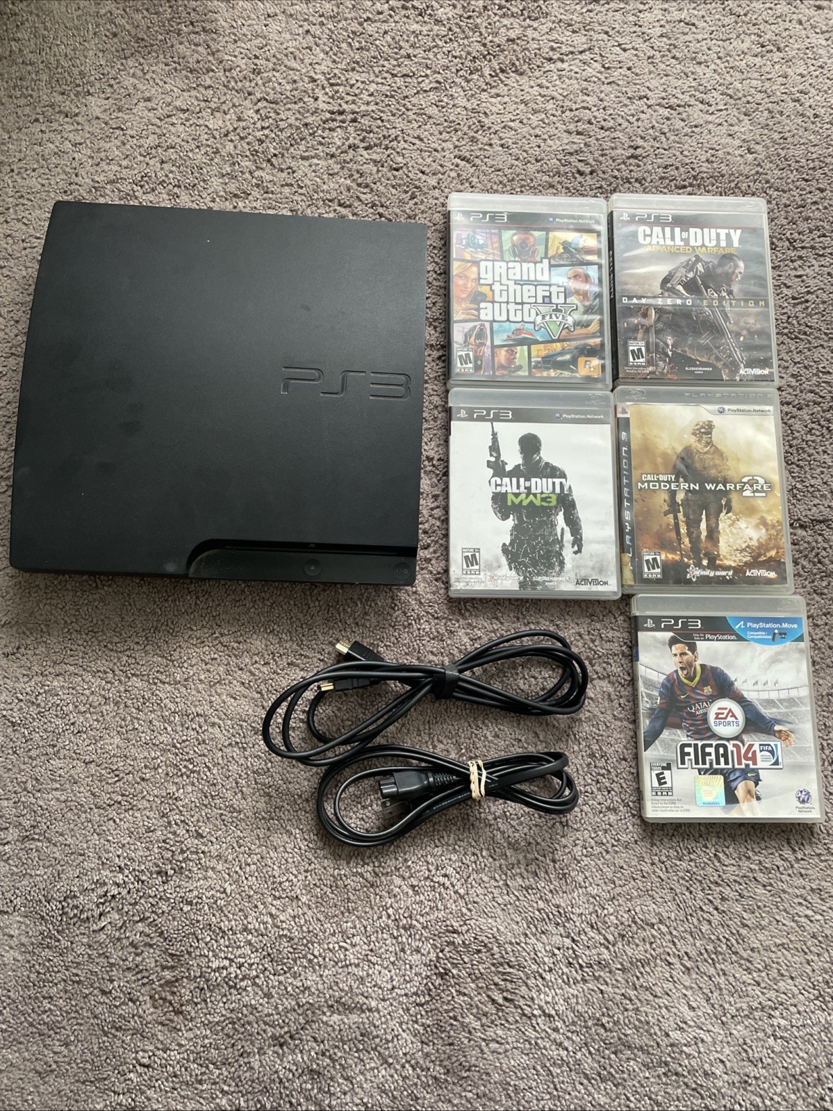 Sony PlayStation 3 Slim 160GB Console – Black