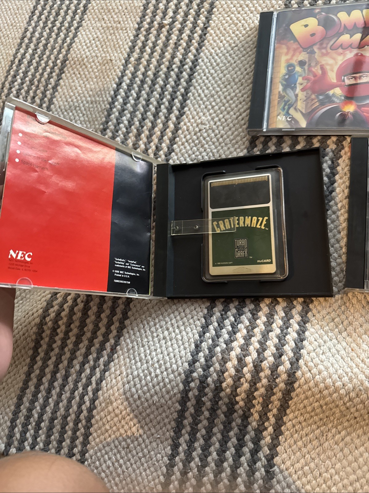 NEC TurboGrafx-16 Console With Three Turbo Stick And More Tested