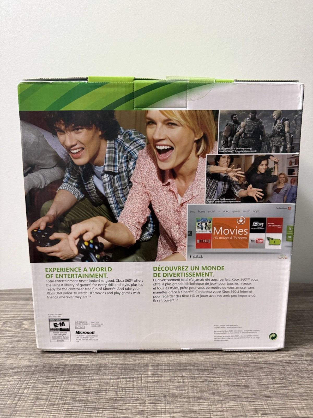Microsoft Xbox 360 4GB – SEALED IN THE BOX – Brand New Factory Sealed Never Open