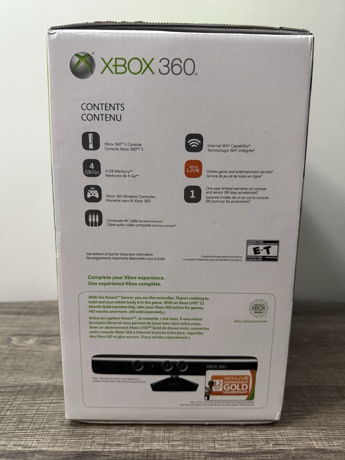 Microsoft Xbox 360 4GB – SEALED IN THE BOX – Brand New Factory Sealed Never Open