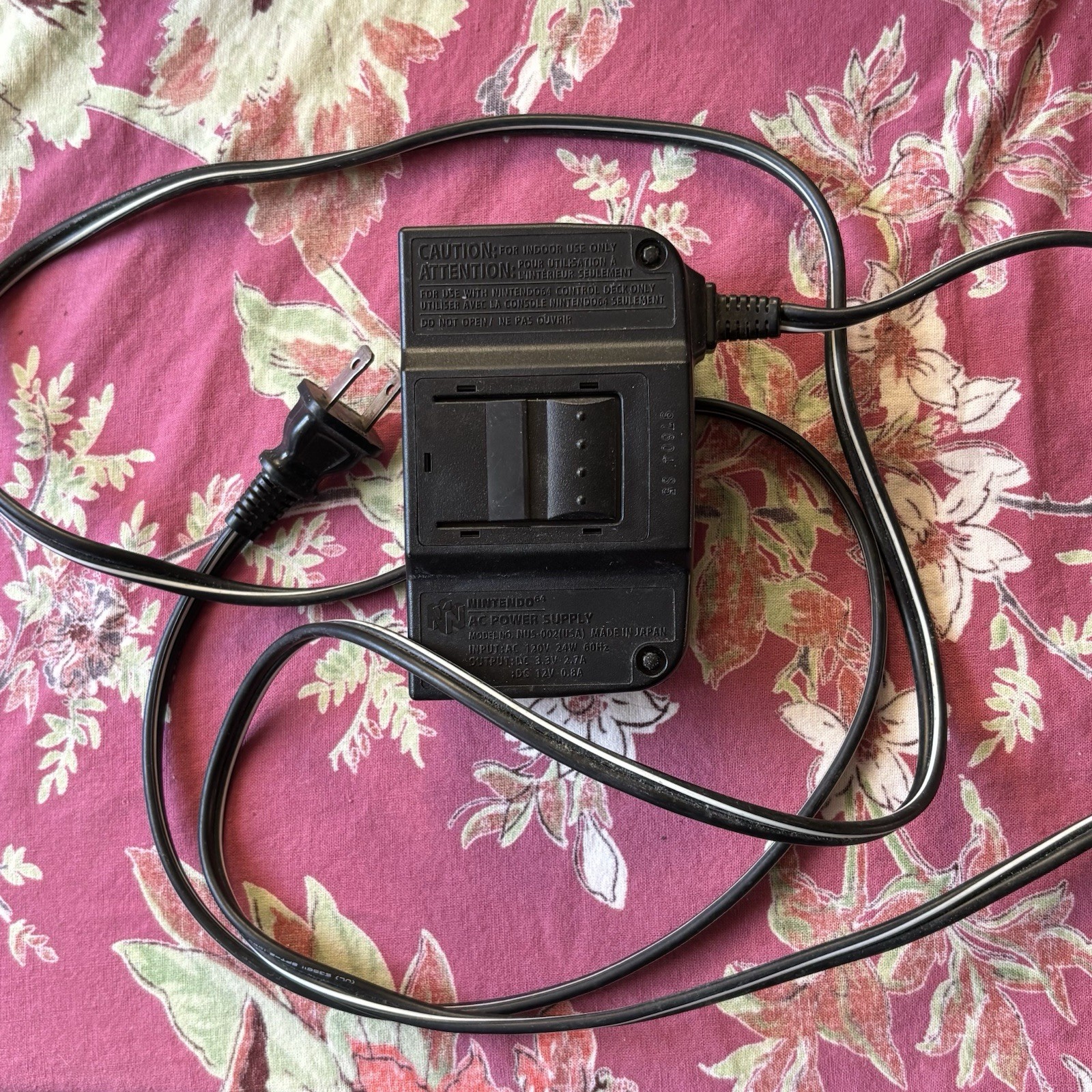 Nintendo 64 N64 Console NUS-001 with Jumper Pak + Power Cord – Tested Works