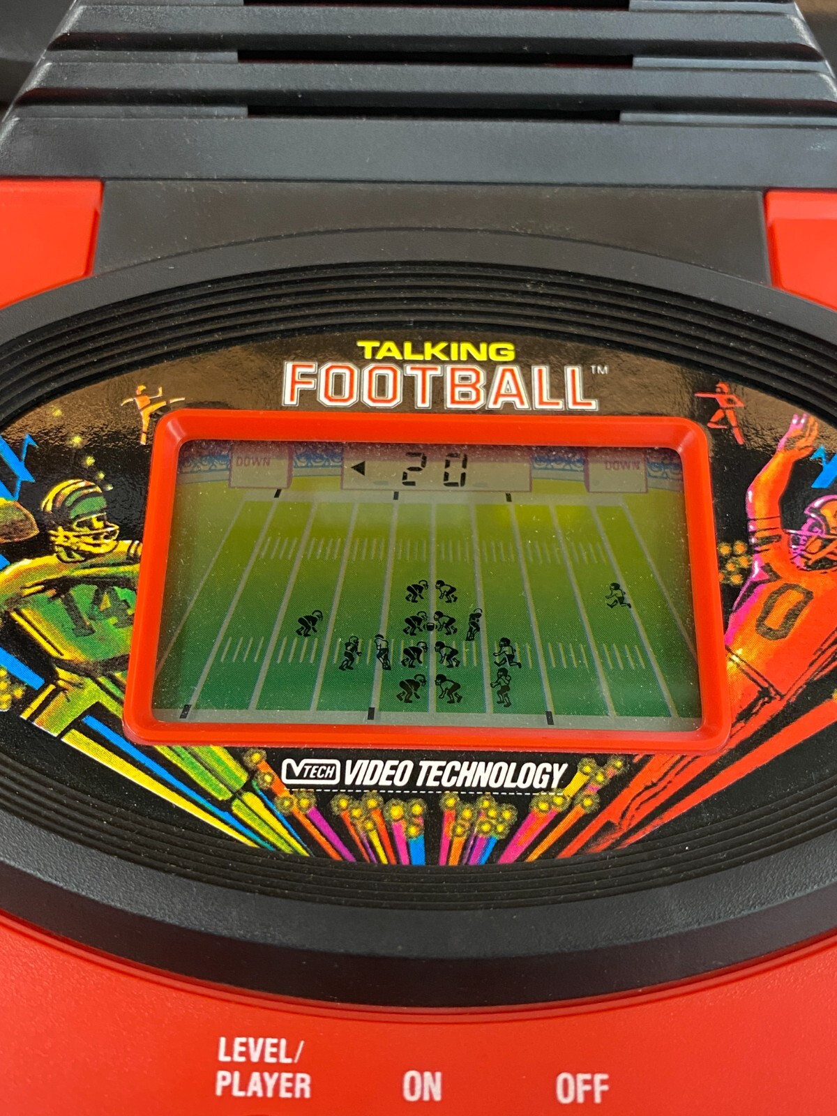Electronic Handheld Play-By-Play Systems Duo Baseball + Football TESTED WORKING