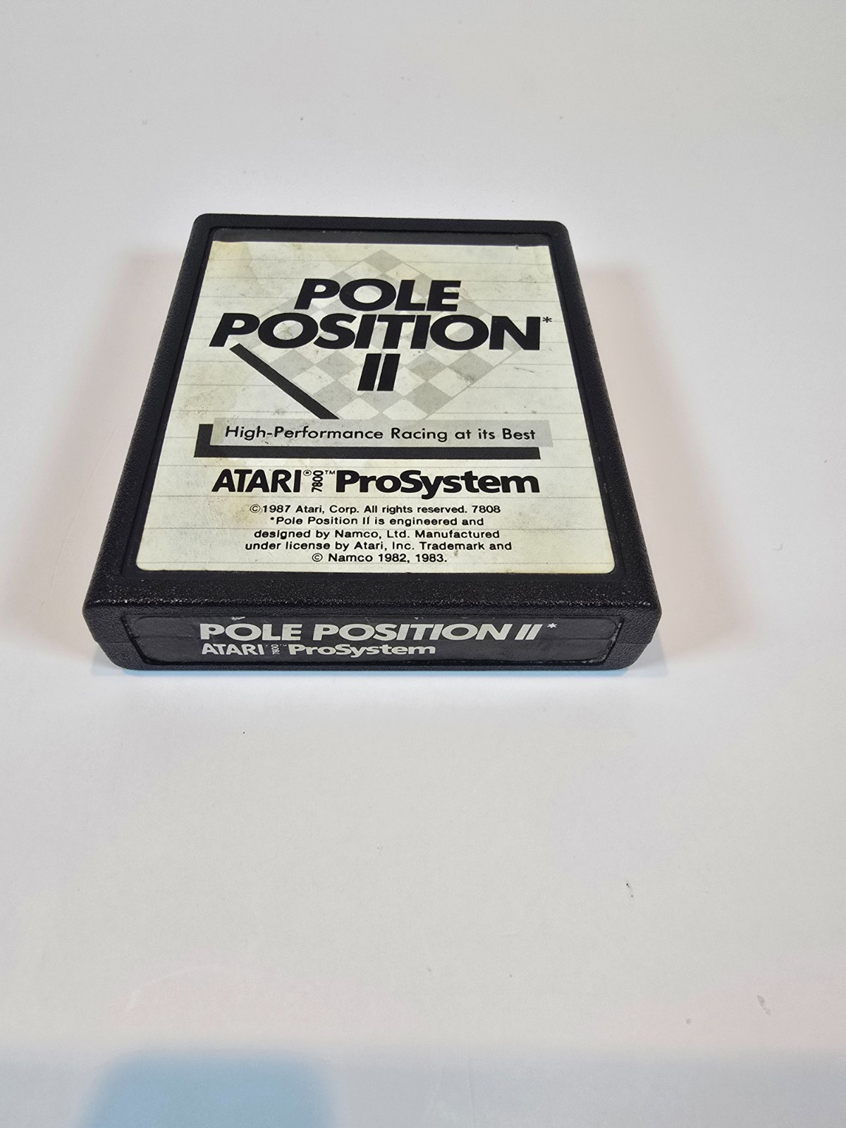 Atari 7800 Console w/Pole Position II,2 Controls, PSU, RF Cable A1 75 5846988