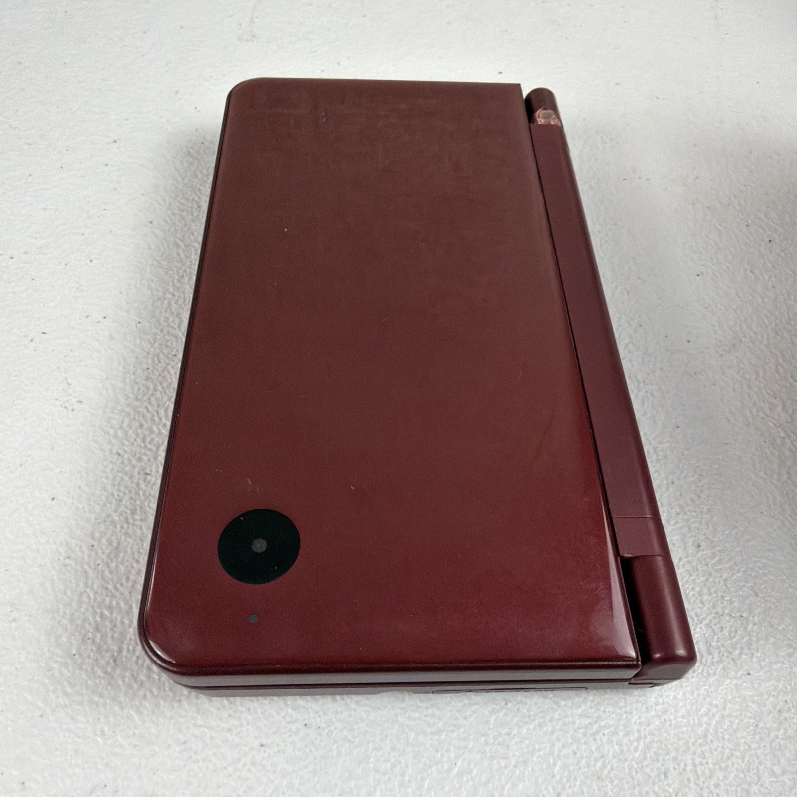 Broken Nintendo DSi XL Dark Red Burgundy Console UTL-001 PARTS ONLY NO POWER