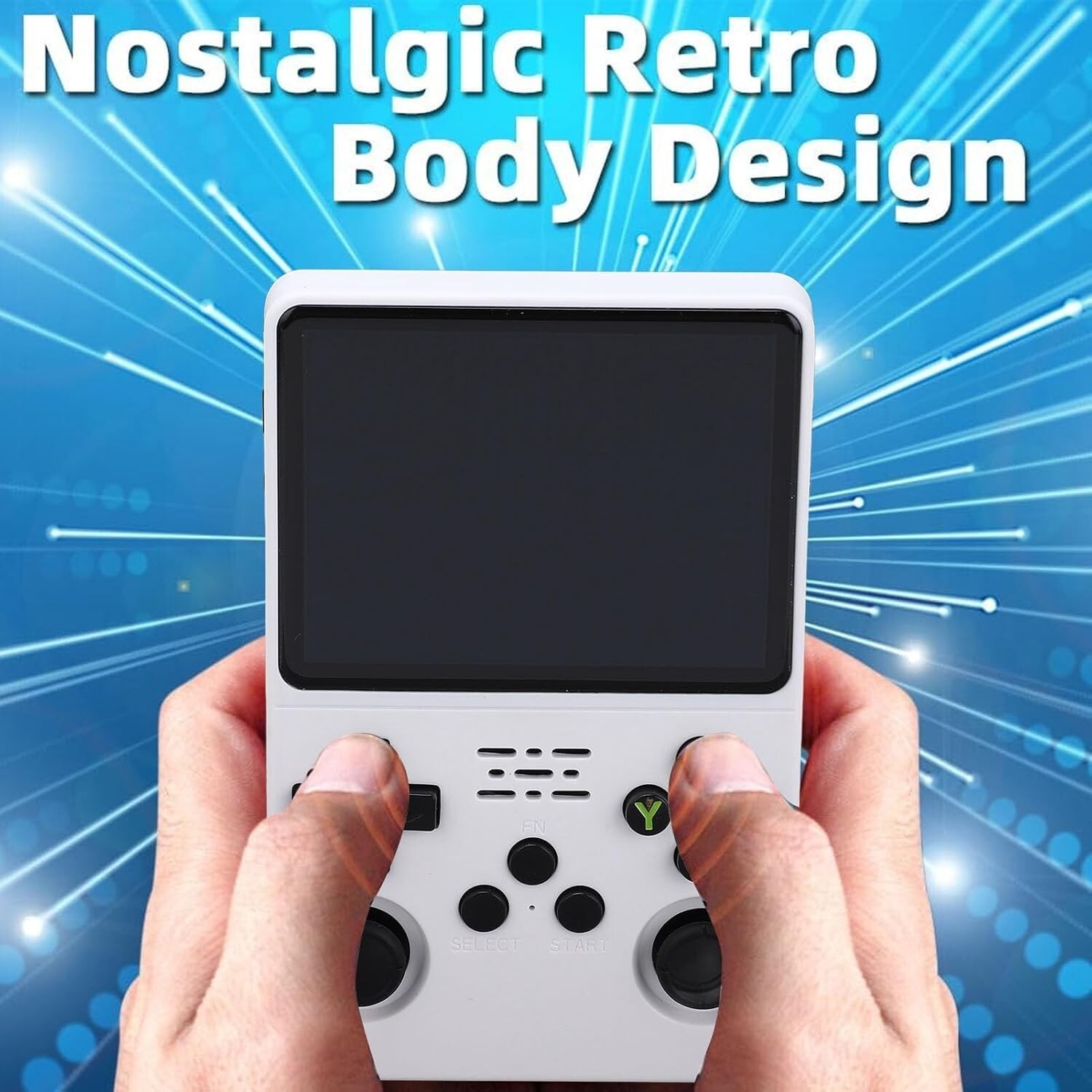 Portable Retro Gaming Console 64GB WiFi 3500mAh Battery Over 15000 Games